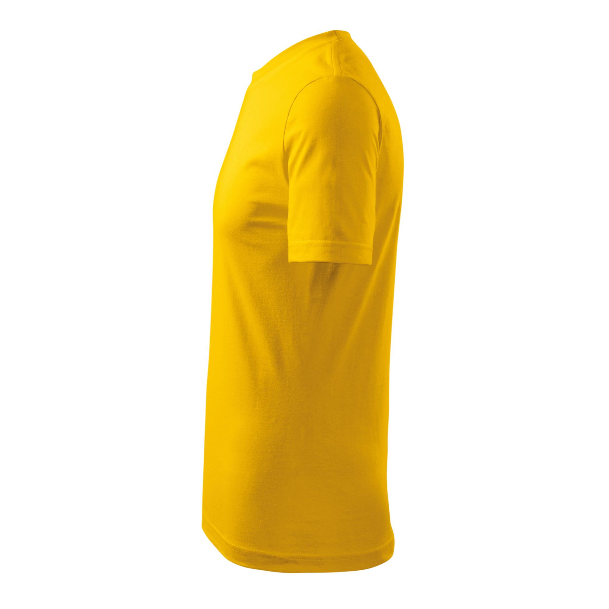 Tricou pentru bărbaţi Classic New 132 Galben S