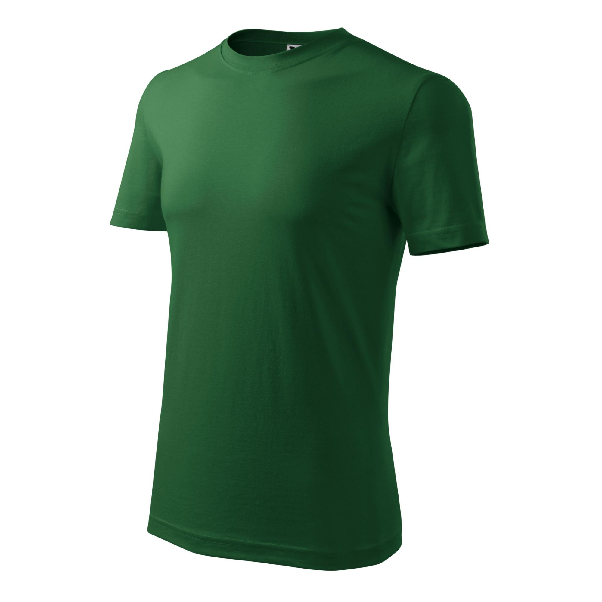 Tricou pentru bărbaţi Classic New 132 Verde sticla XL