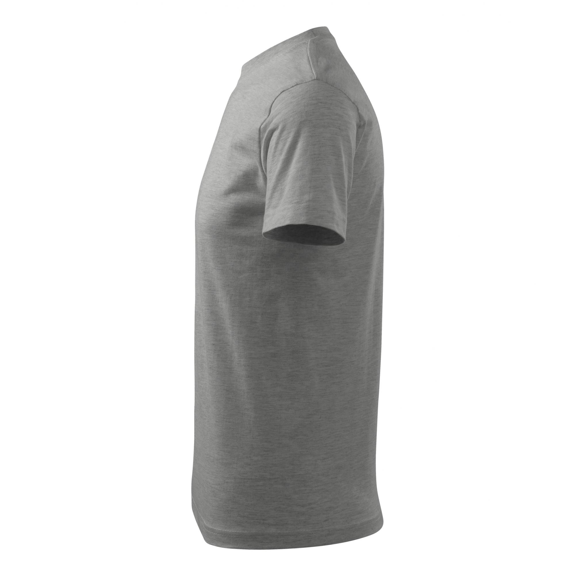 Tricou pentru bărbaţi Classic New 132 Gri inchis XXL