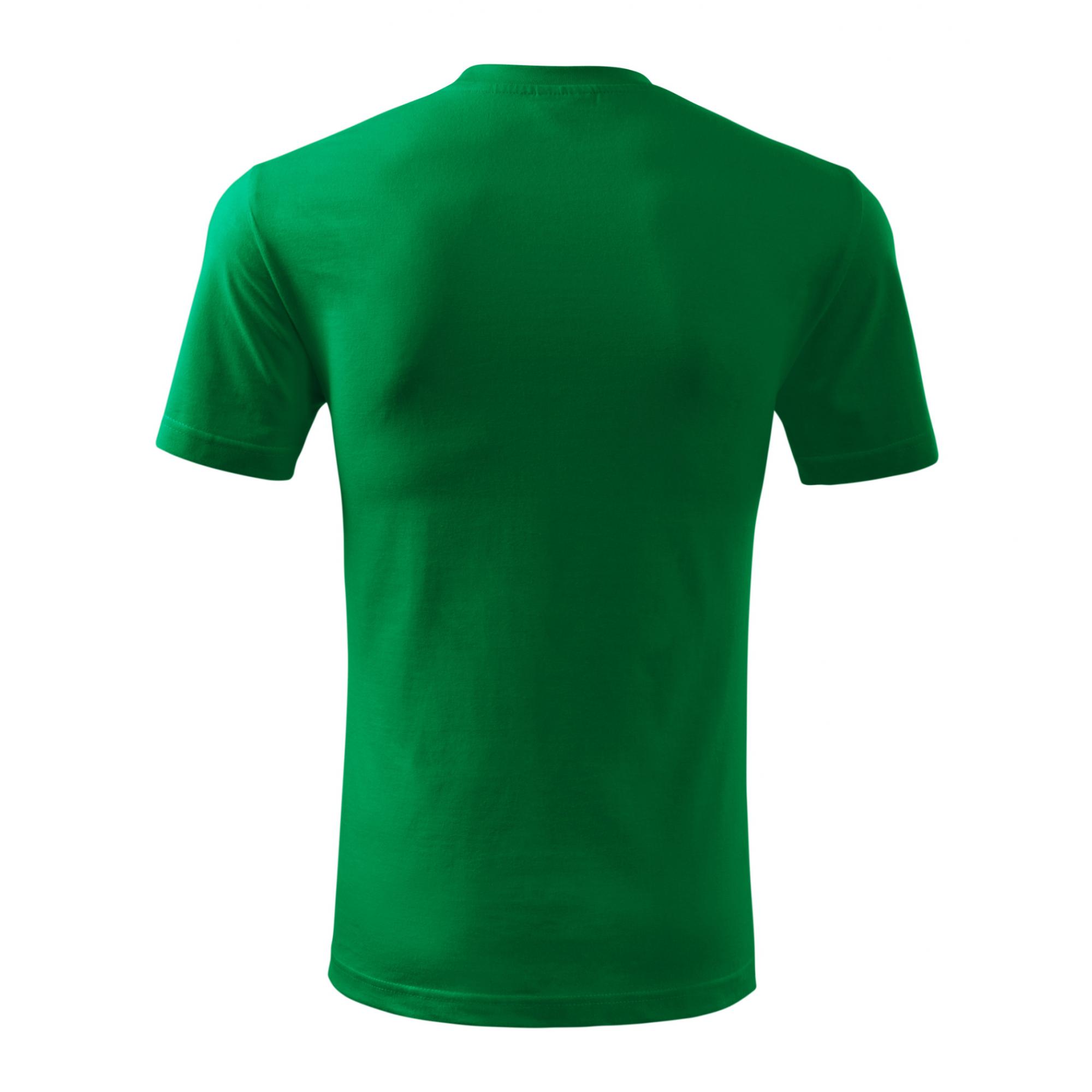 Tricou pentru bărbaţi Classic New 132 Verde mediu 3XL