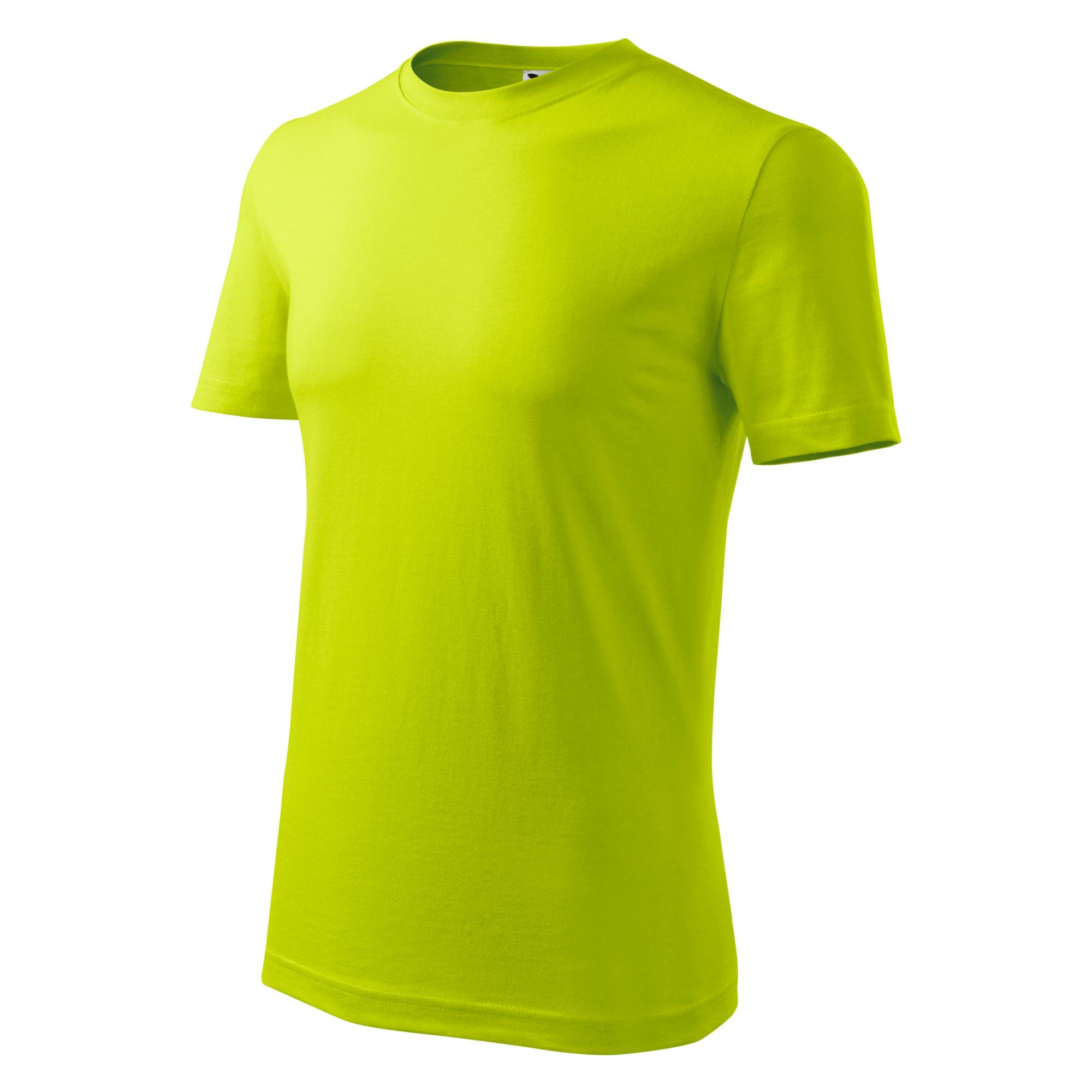 Tricou pentru bărbaţi Classic New 132 Lime XXL