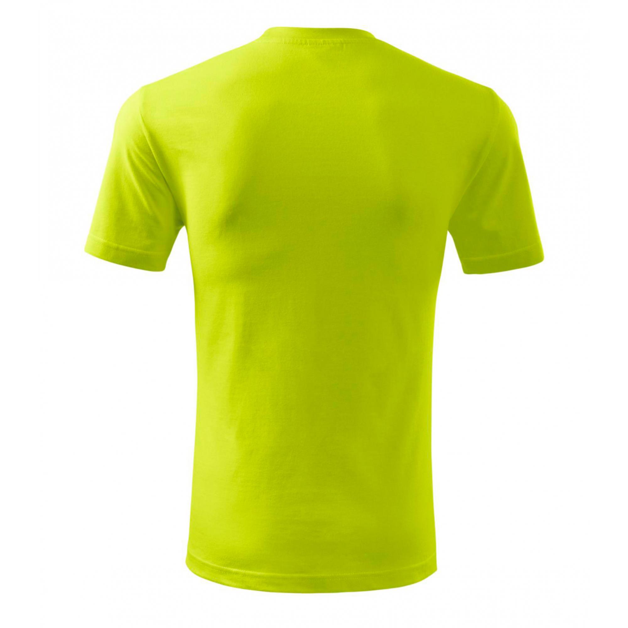 Tricou pentru bărbaţi Classic New 132 Lime S