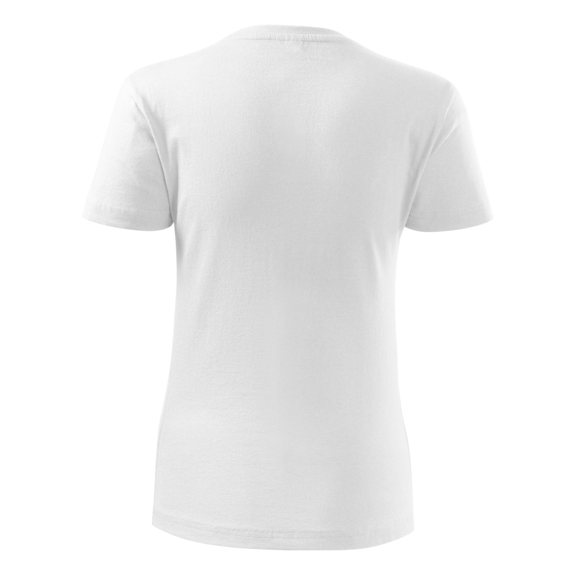Tricou pentru damă Classic New 133 Alb XS