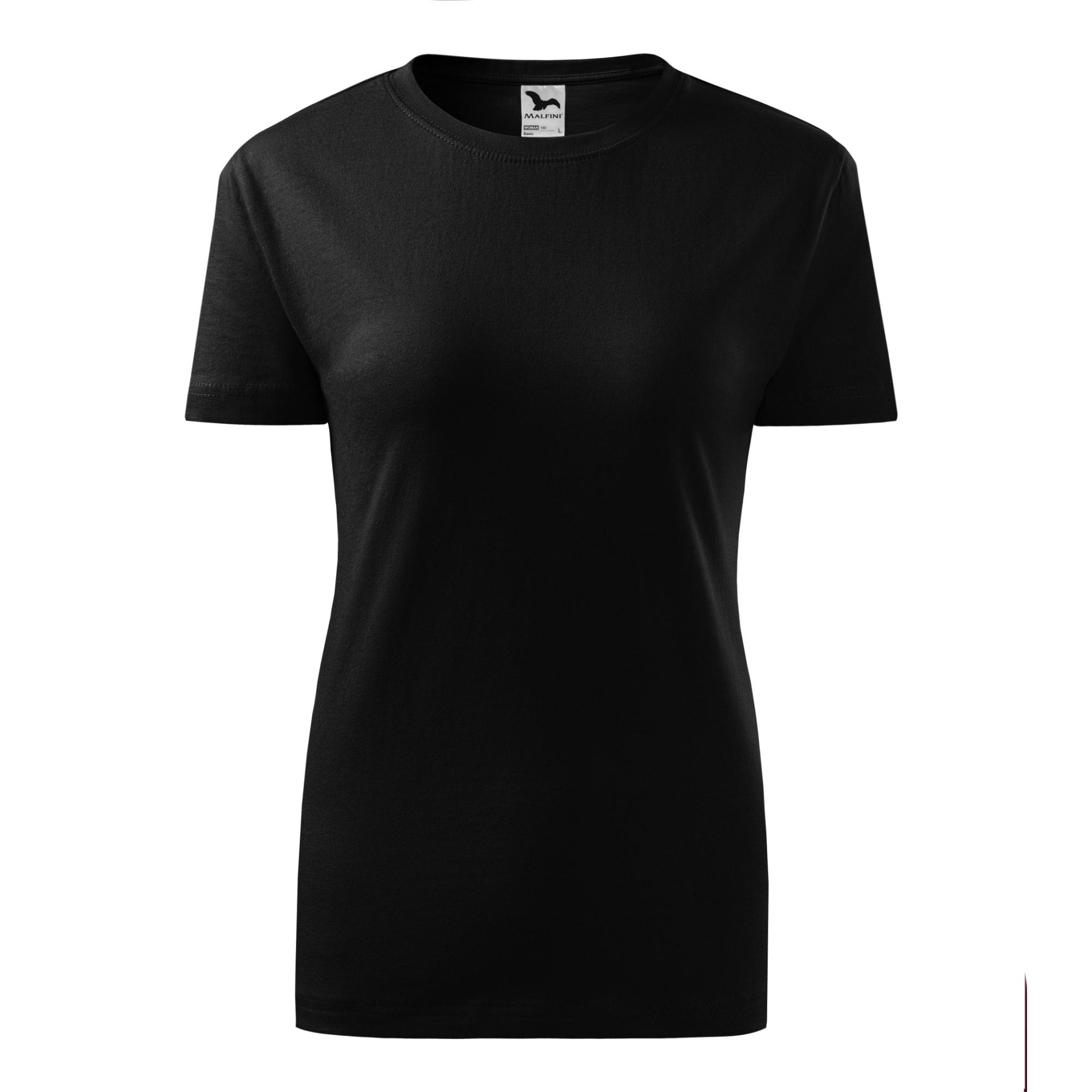 Tricou pentru damă Classic New 133 Negru XL