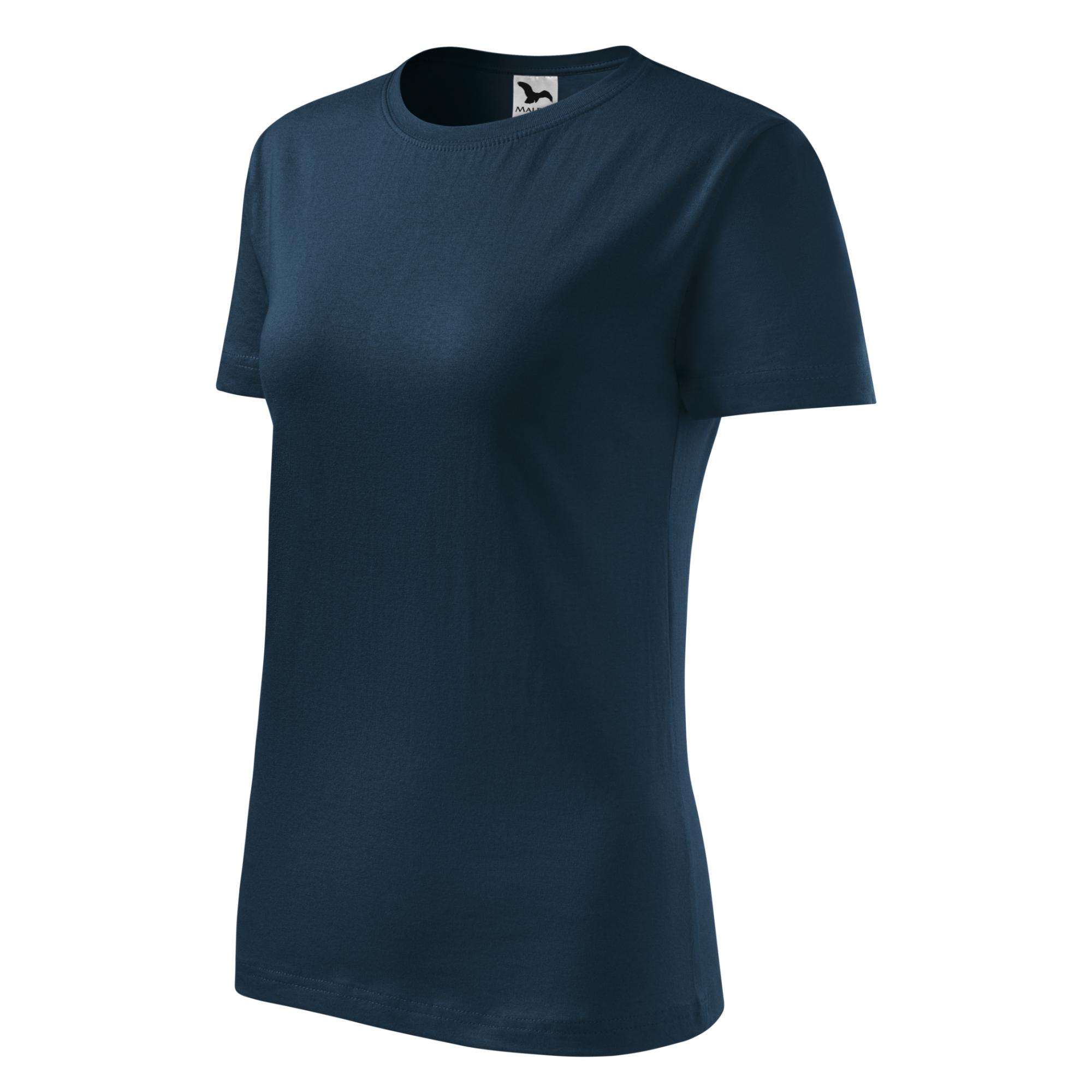 Tricou pentru damă Classic New 133 Albastru marin XL