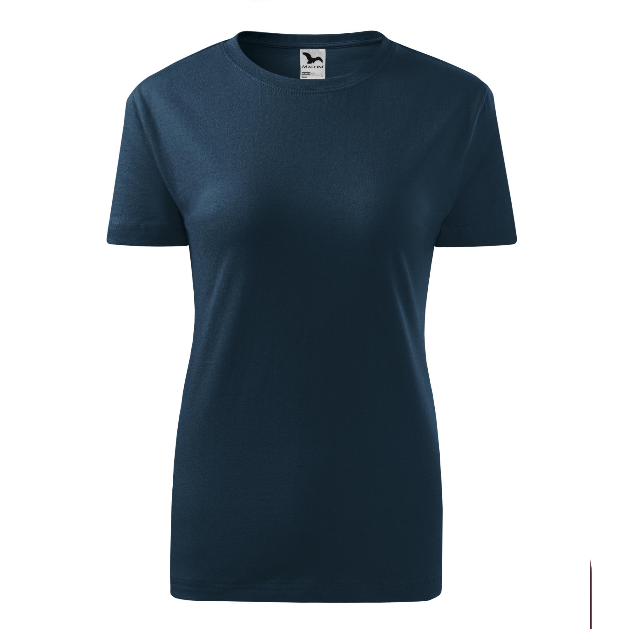 Tricou pentru damă Classic New 133 Albastru marin XL