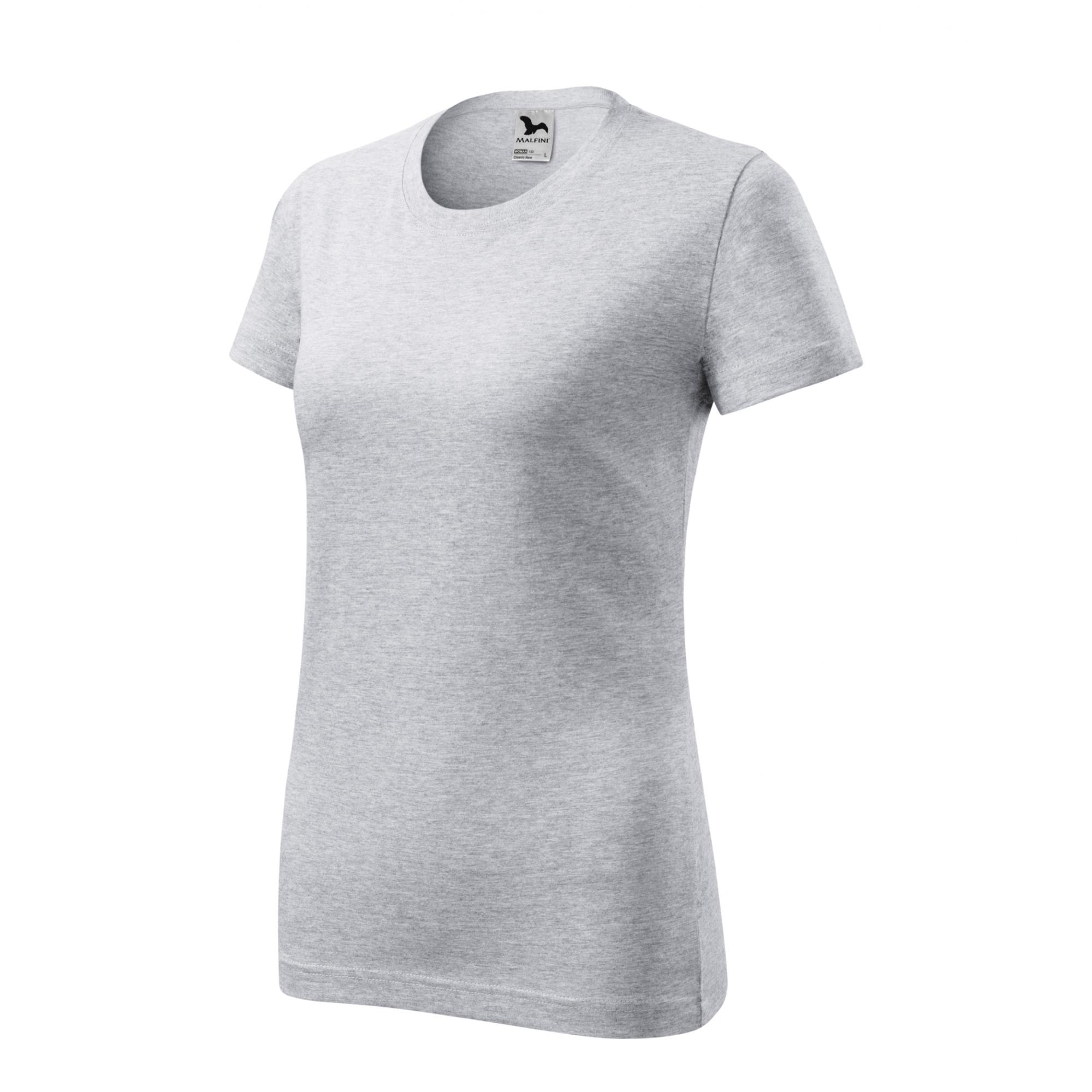 Tricou pentru damă Classic New 133 Gri deschis XL