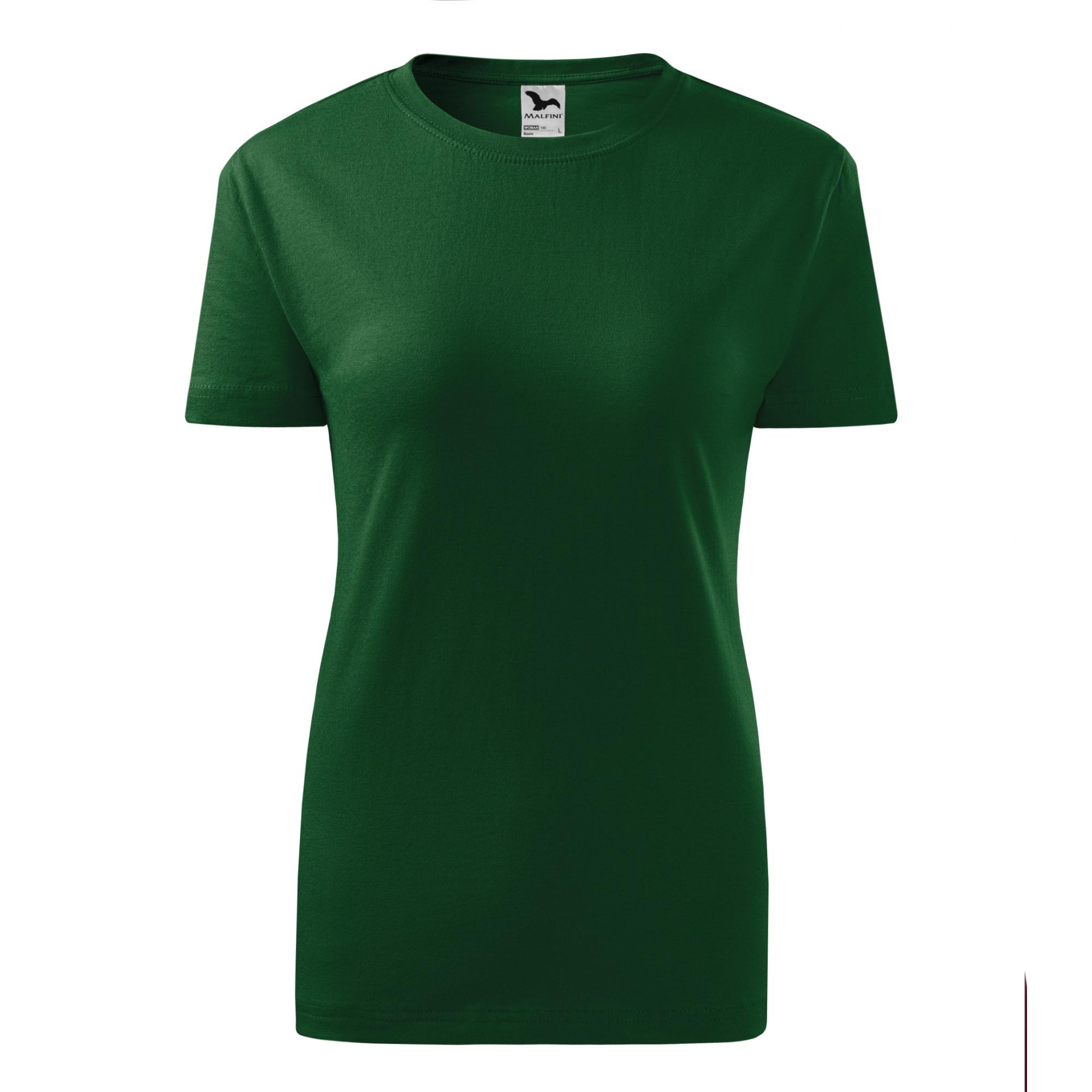 Tricou pentru damă Classic New 133 Verde sticla XXL