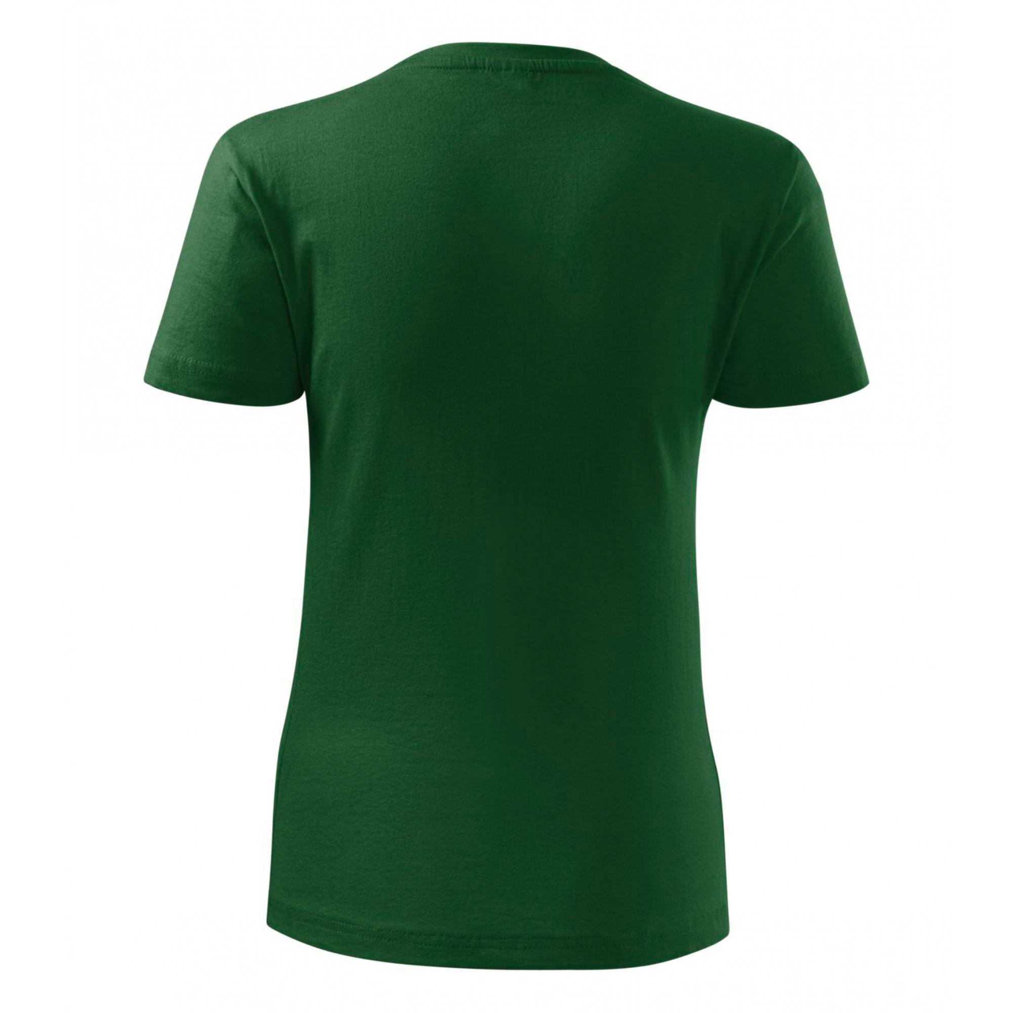 Tricou pentru damă Classic New 133 Verde sticla XXL