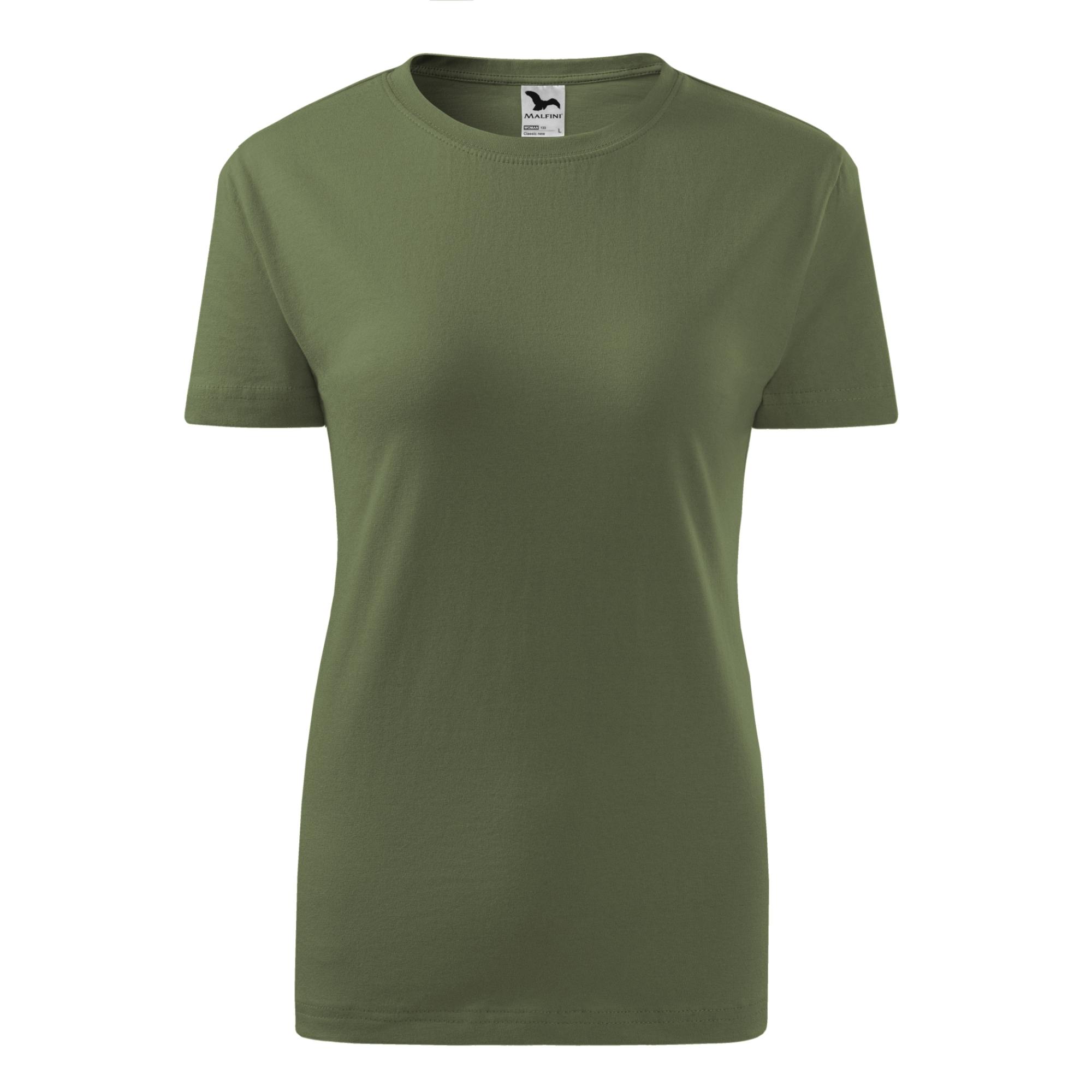 Tricou pentru damă Classic New 133 Khaki XL