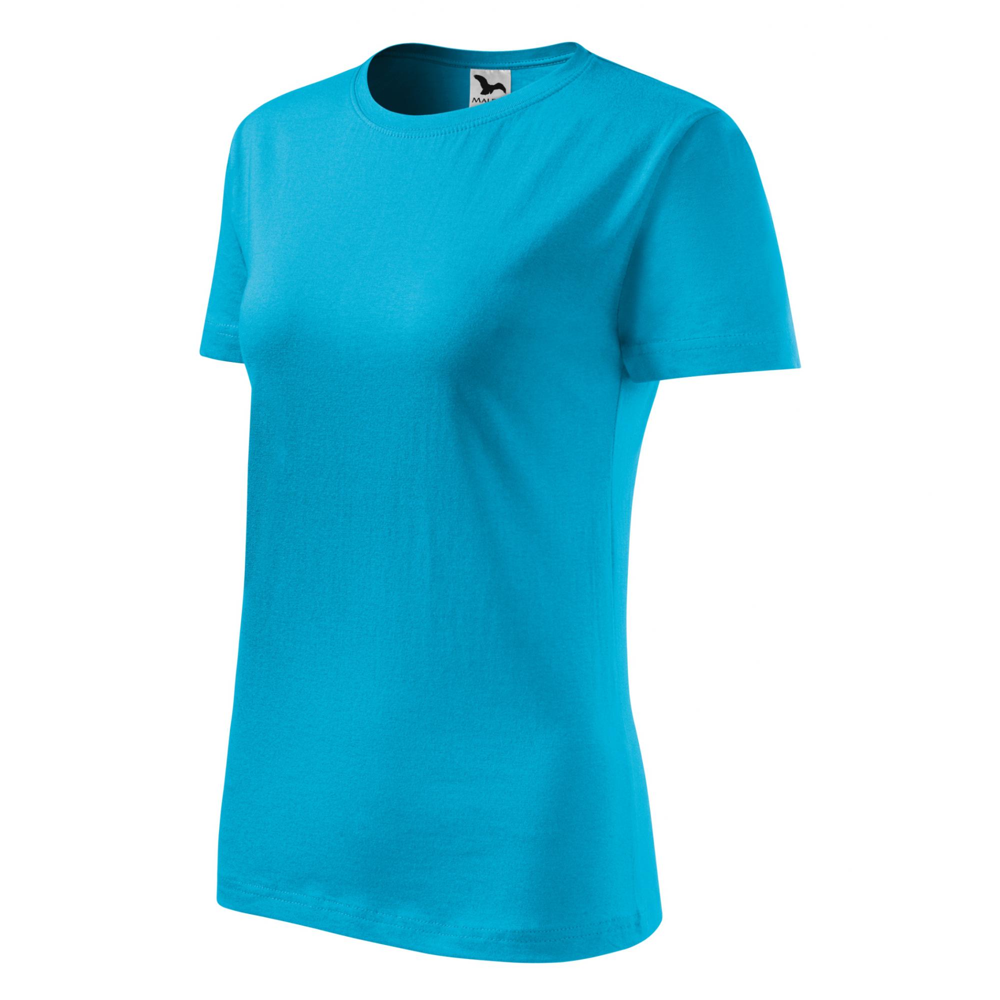 Tricou pentru damă Classic New 133 Turcoaz