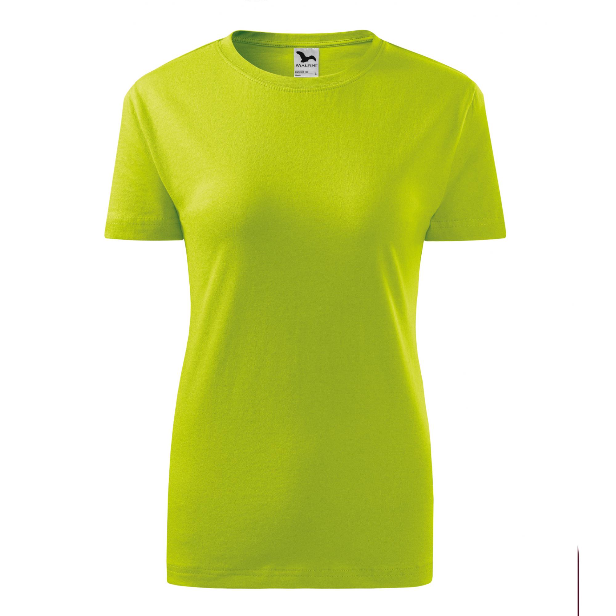 Tricou pentru damă Classic New 133 Lime XL