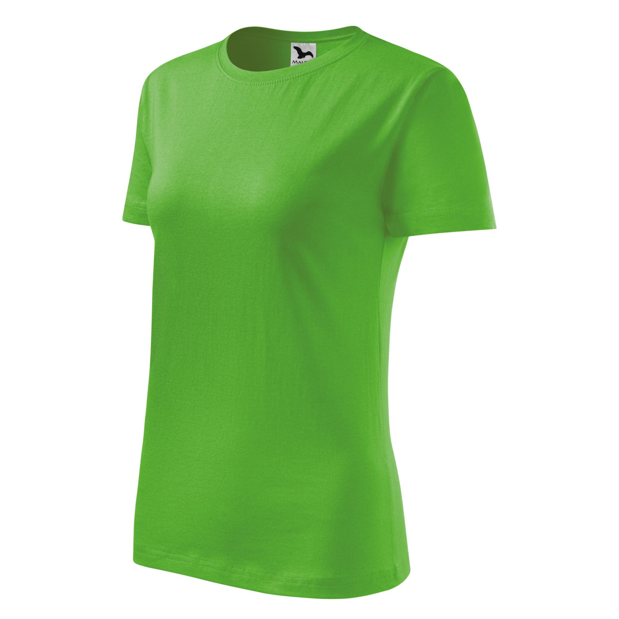 Tricou pentru damă Classic New 133 Verde mar L