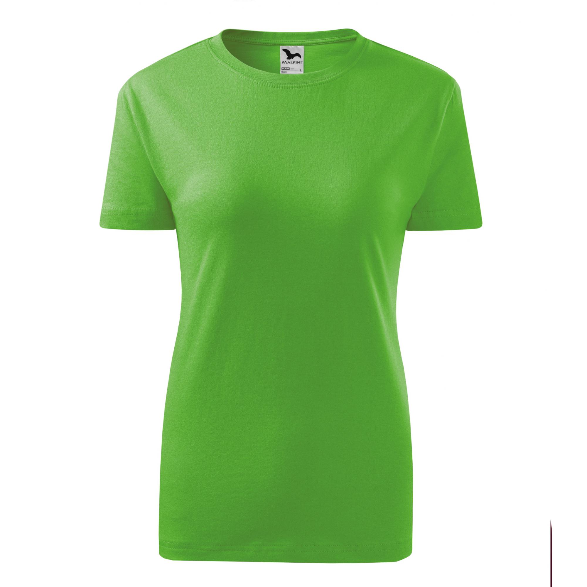 Tricou pentru damă Classic New 133 Verde mar XL