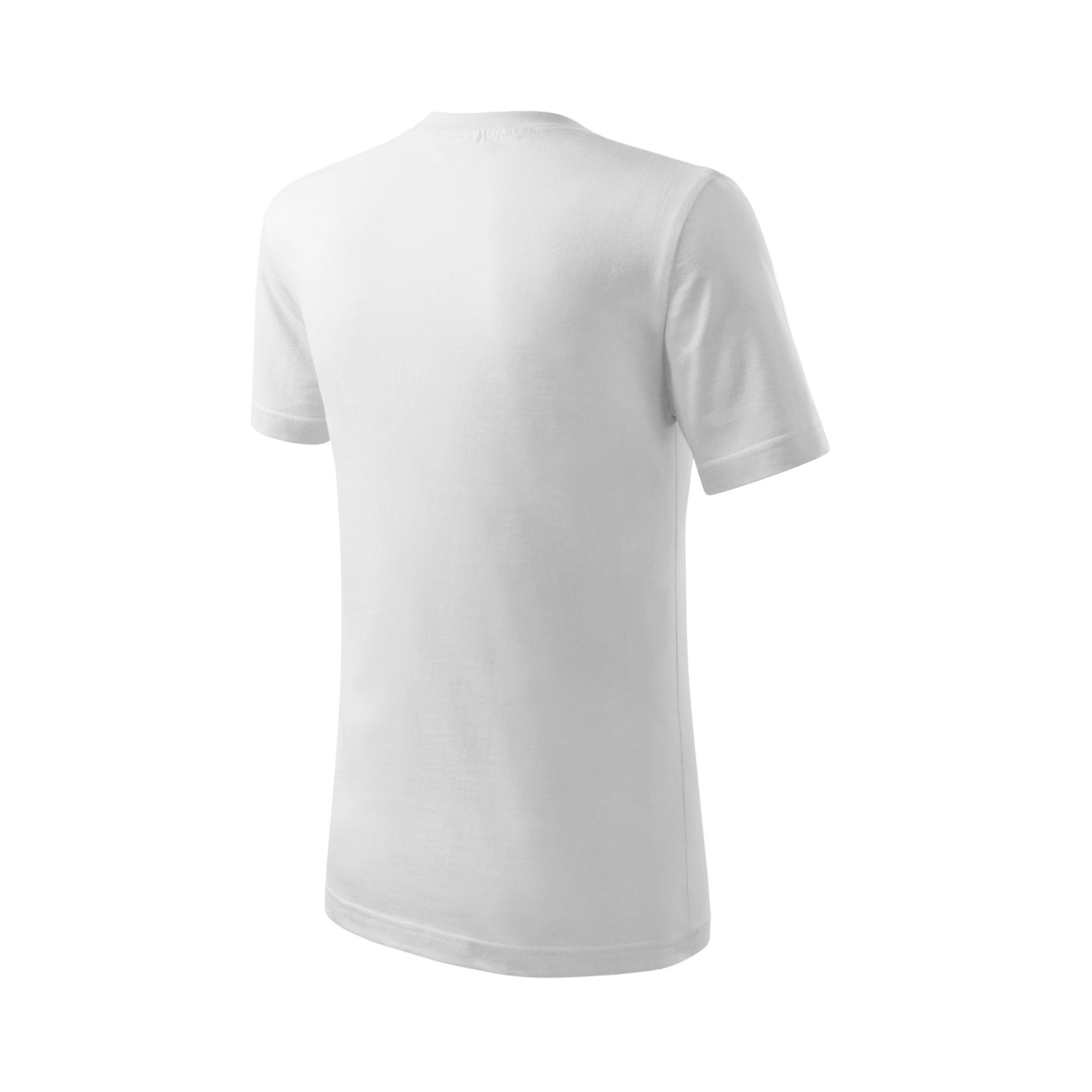Tricou pentru copii Classic New 135 Alb 10ani