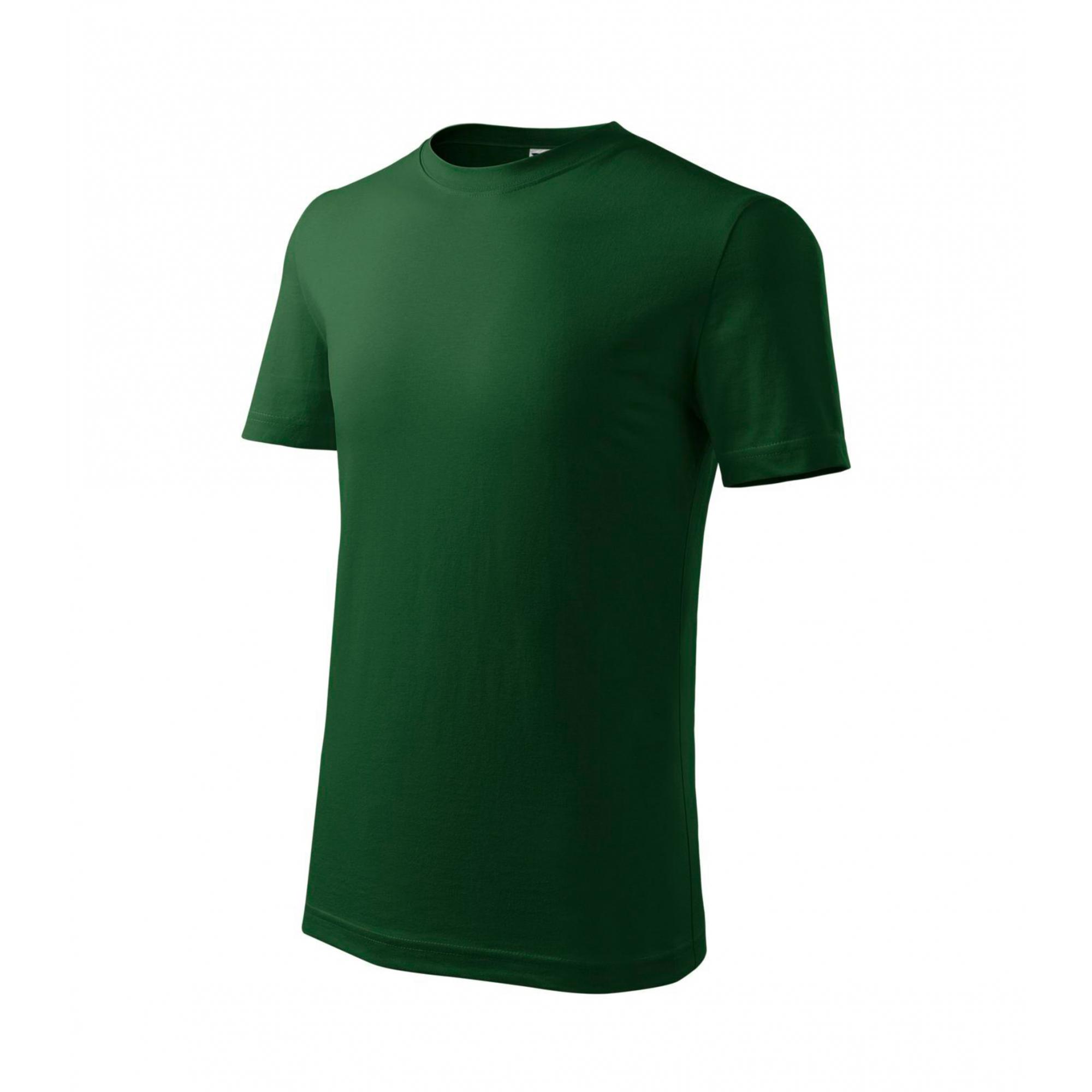 Tricou pentru copii Classic New 135 Verde sticla 6ani