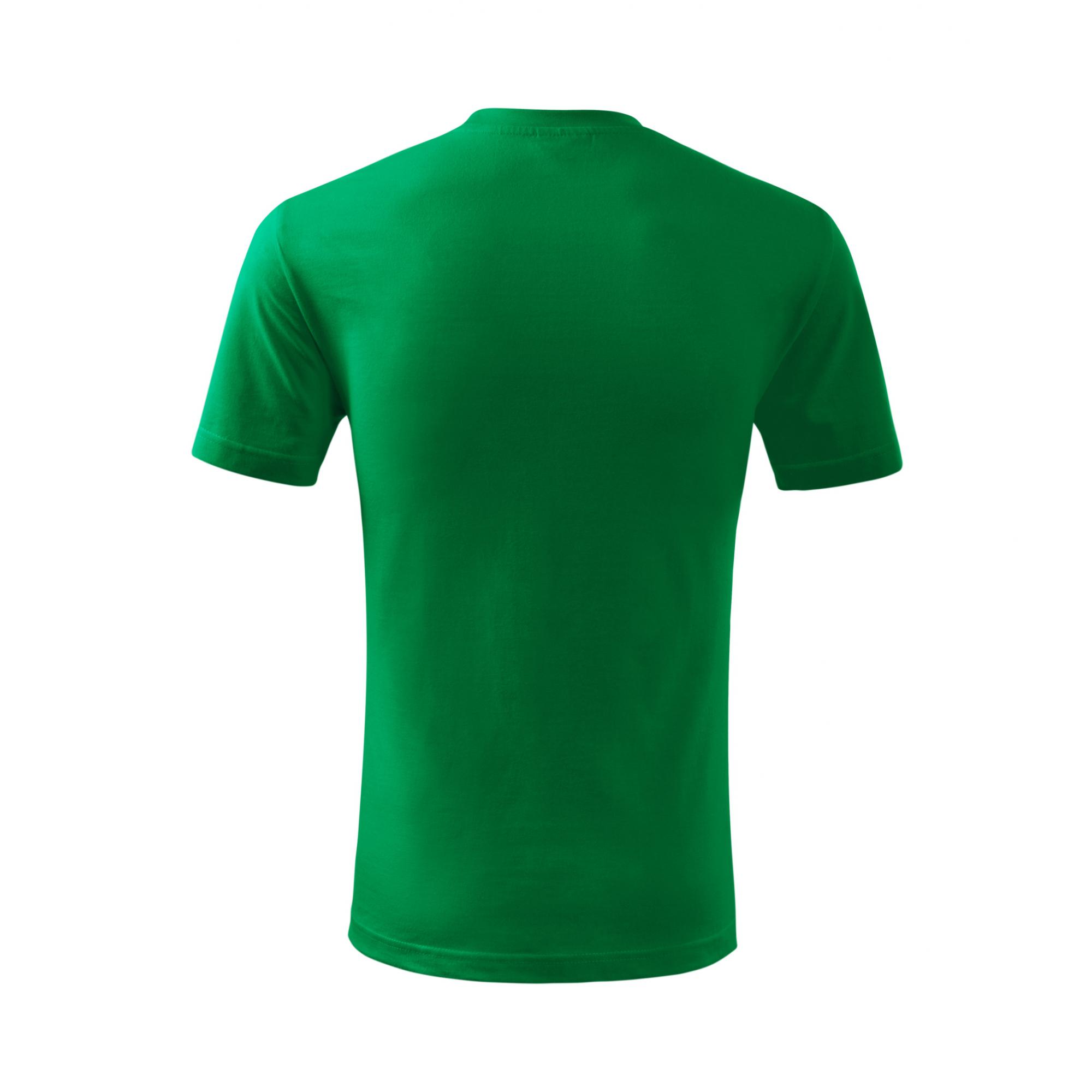 Tricou pentru copii Classic New 135 Verde mediu 10ani