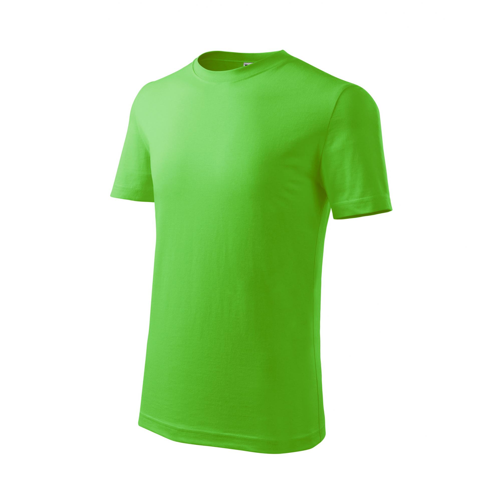 Tricou pentru copii Classic New 135 Verde mar 8ani