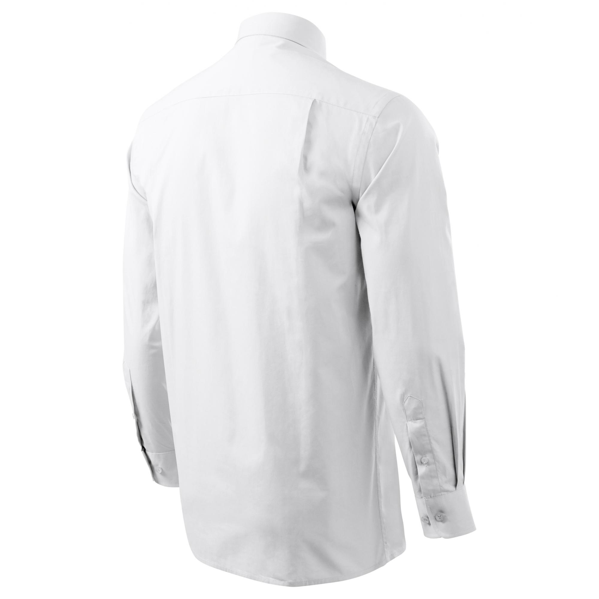 Cămaşă pentru bărbaţi Style LS 209 Alb L