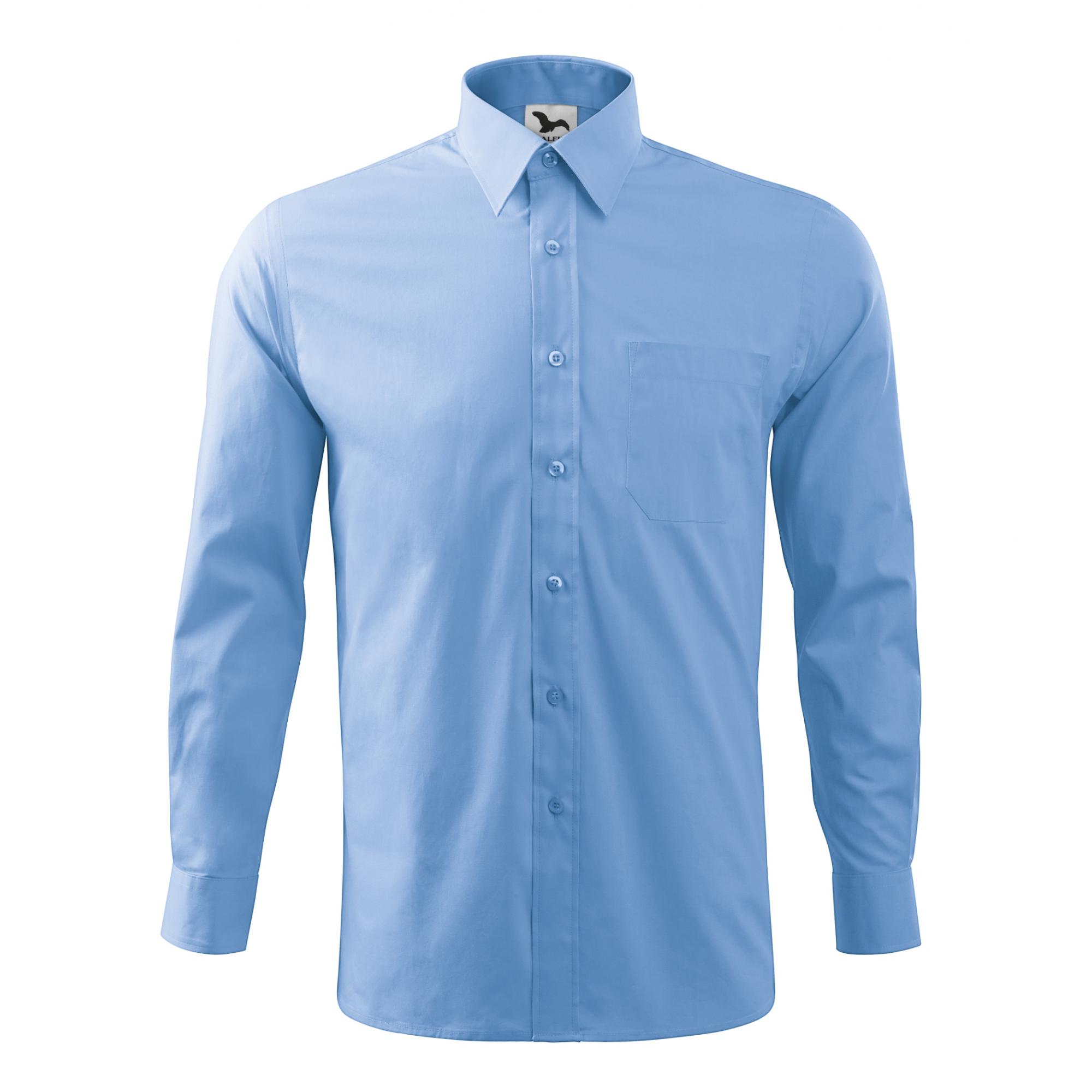 Cămaşă pentru bărbaţi Style LS 209 Albastru deschis L