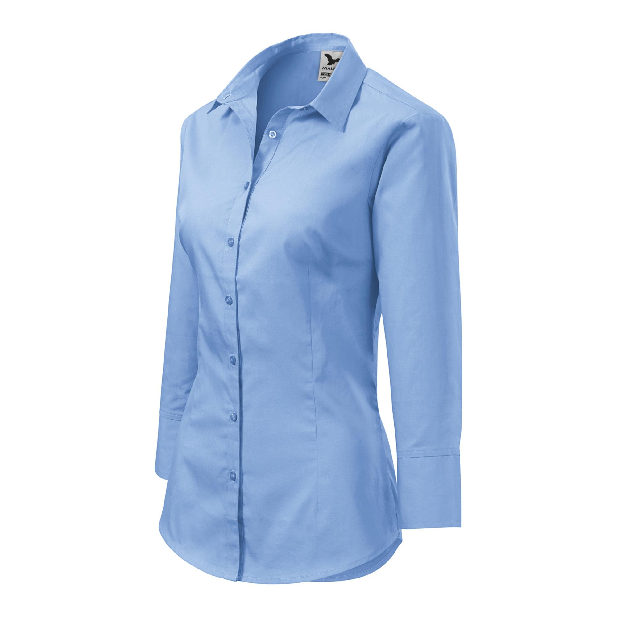 Cămaşă pentru damă Style 218 Albastru deschis