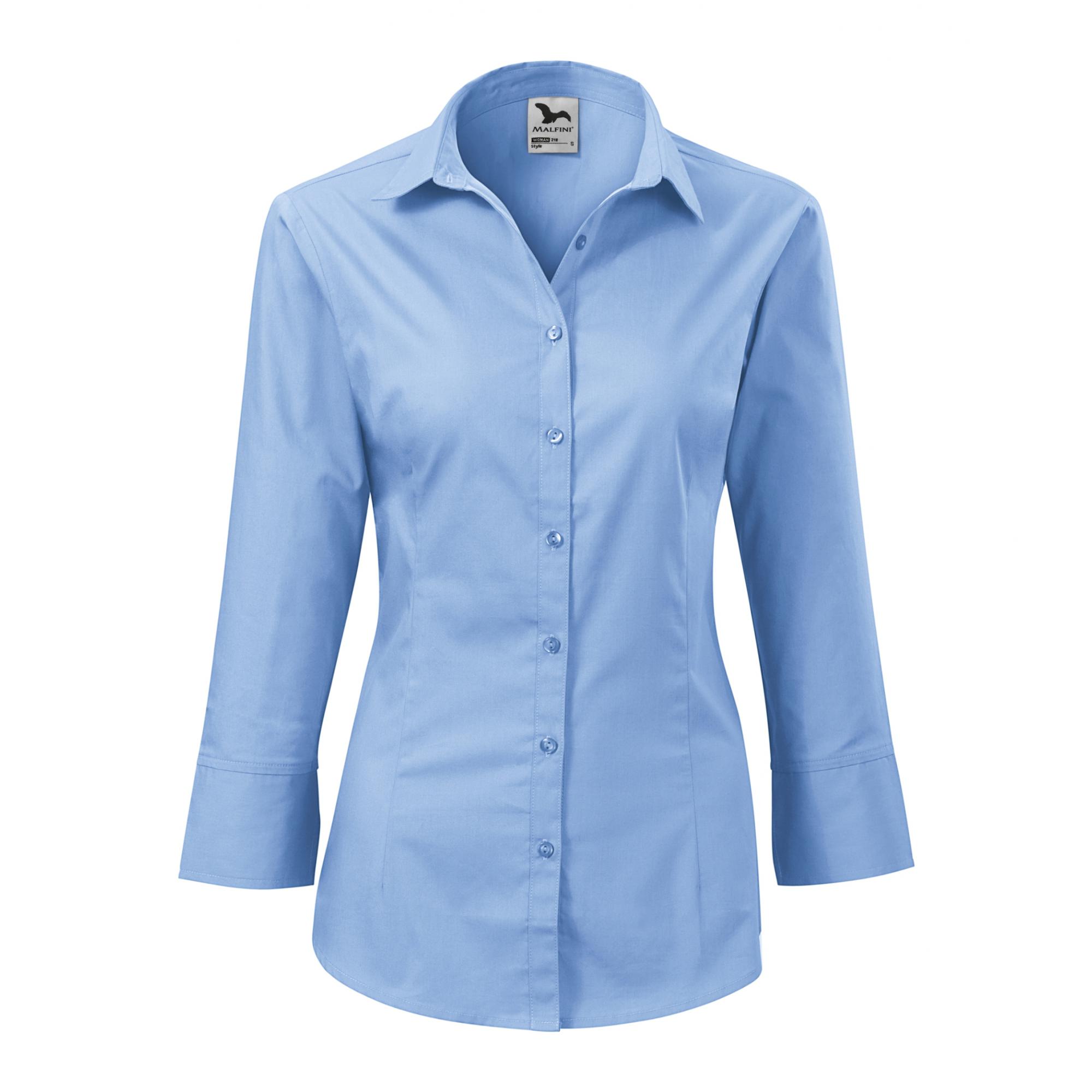 Cămaşă pentru damă Style 218 Albastru deschis L