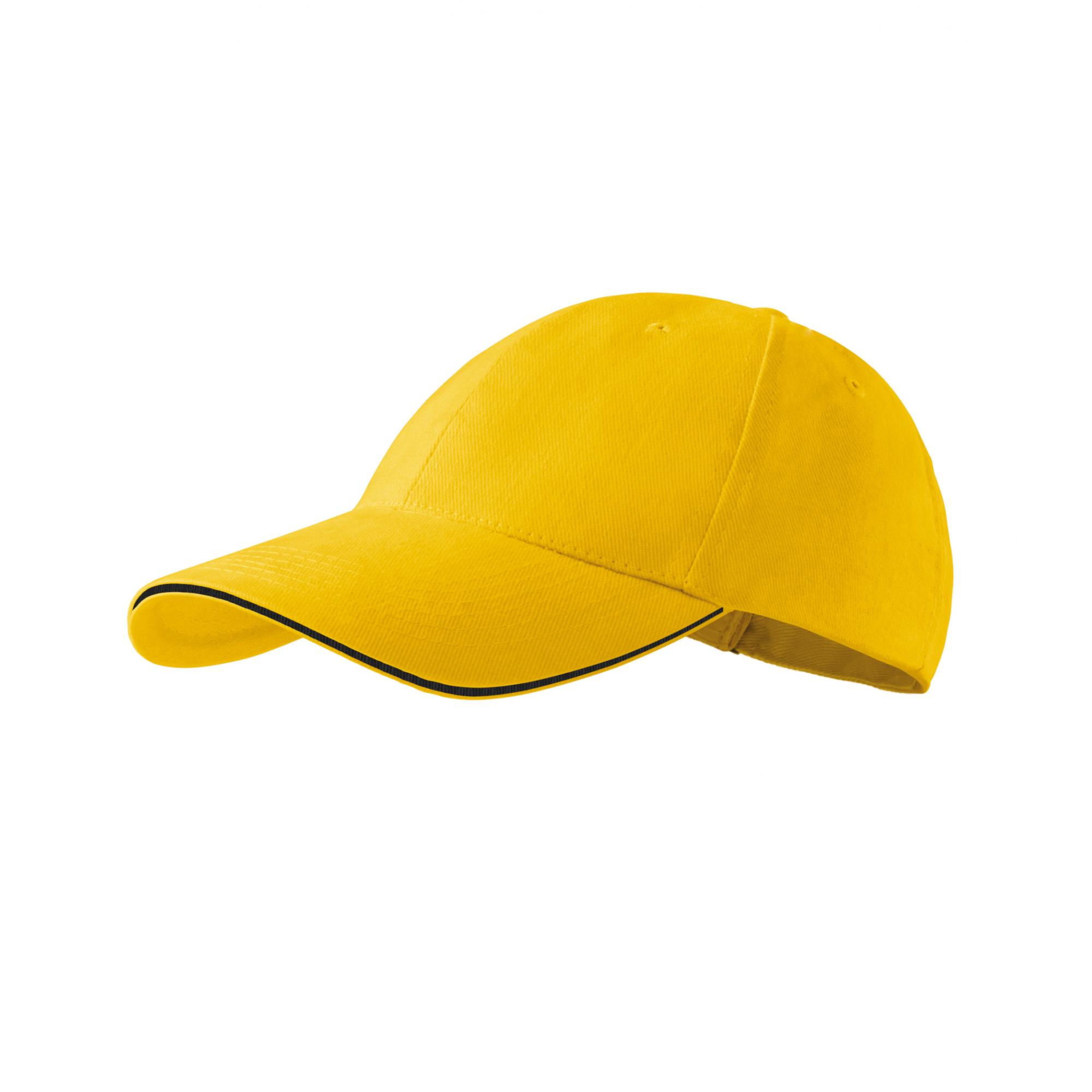 Şapcă unisex Sandwich 6P 306 Galben