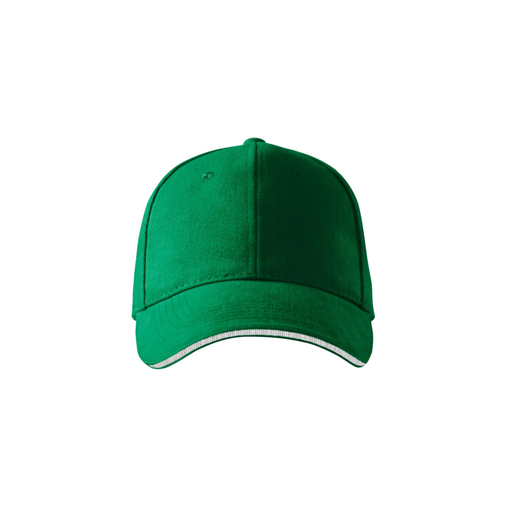 Şapcă unisex Sandwich 6P 306 Verde mediu Marime universala