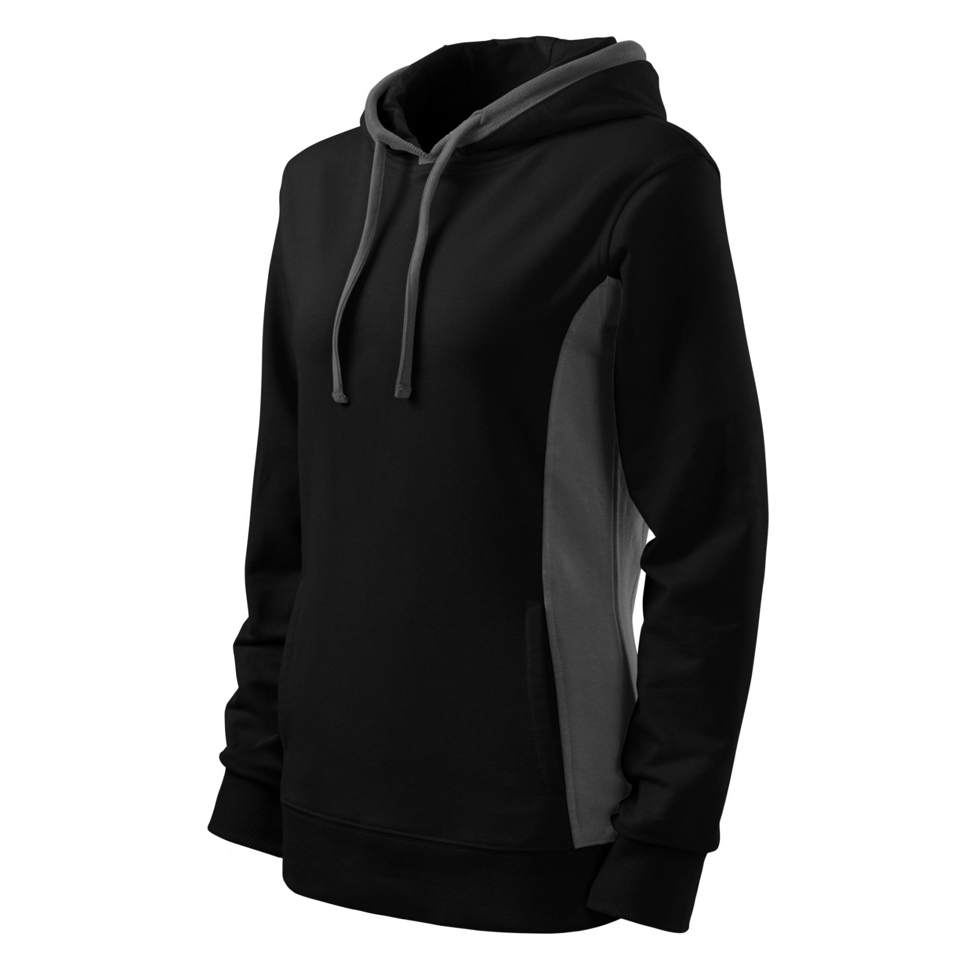 Hanorac pentru damă Kangaroo 408 Negru XXL