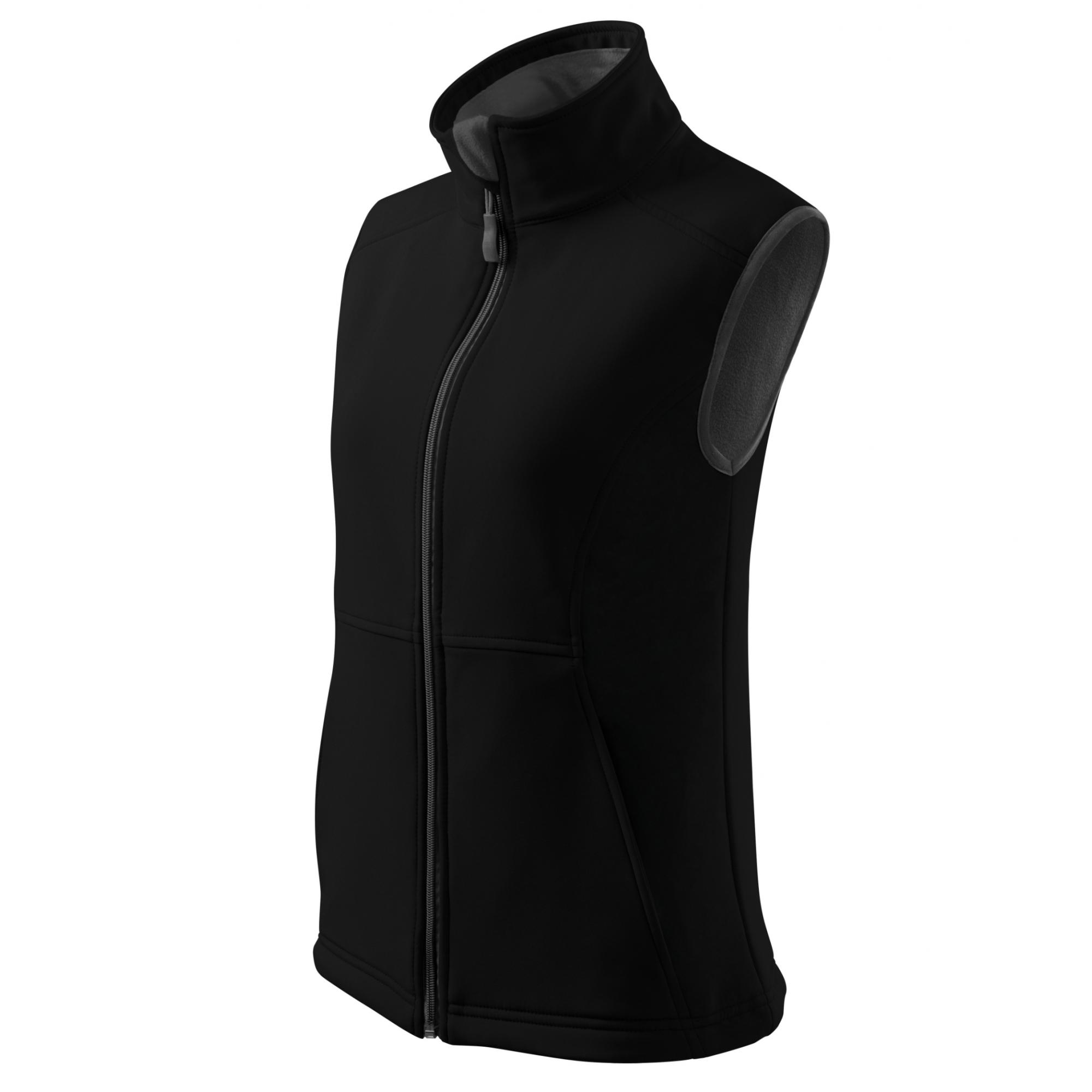 Vestă softshell pentru damă Vision 516 Negru