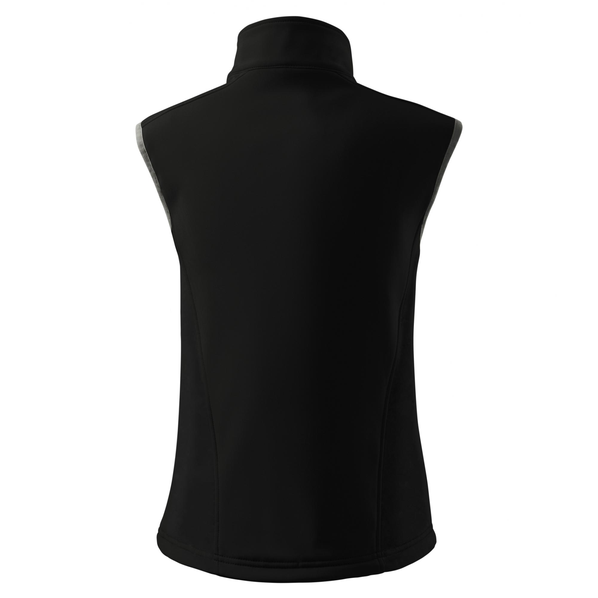 Vestă softshell pentru damă Vision 516 Negru XS