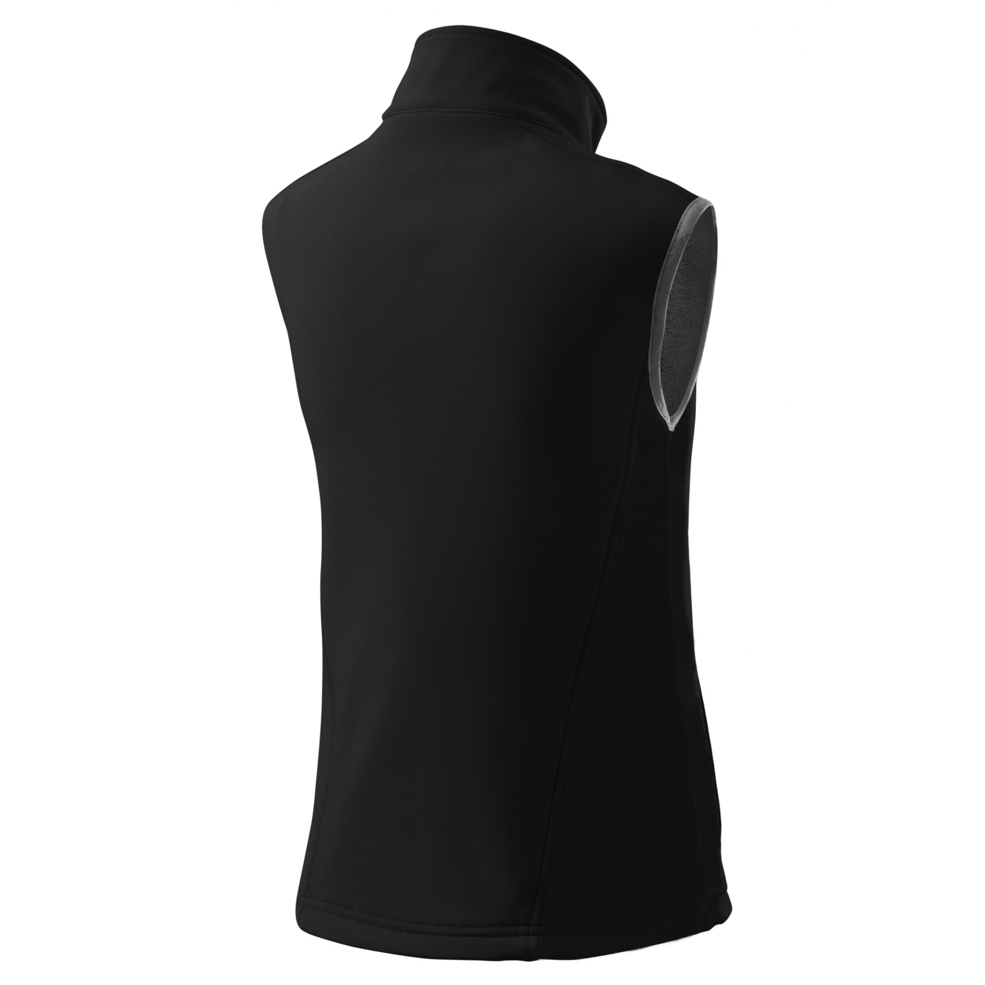 Vestă softshell pentru damă Vision 516 Negru XS