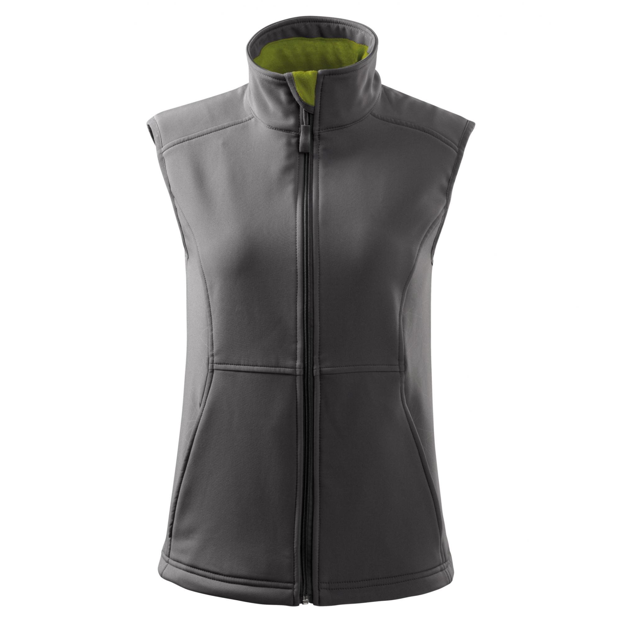 Vestă softshell pentru damă Vision 516 Gri metalic S