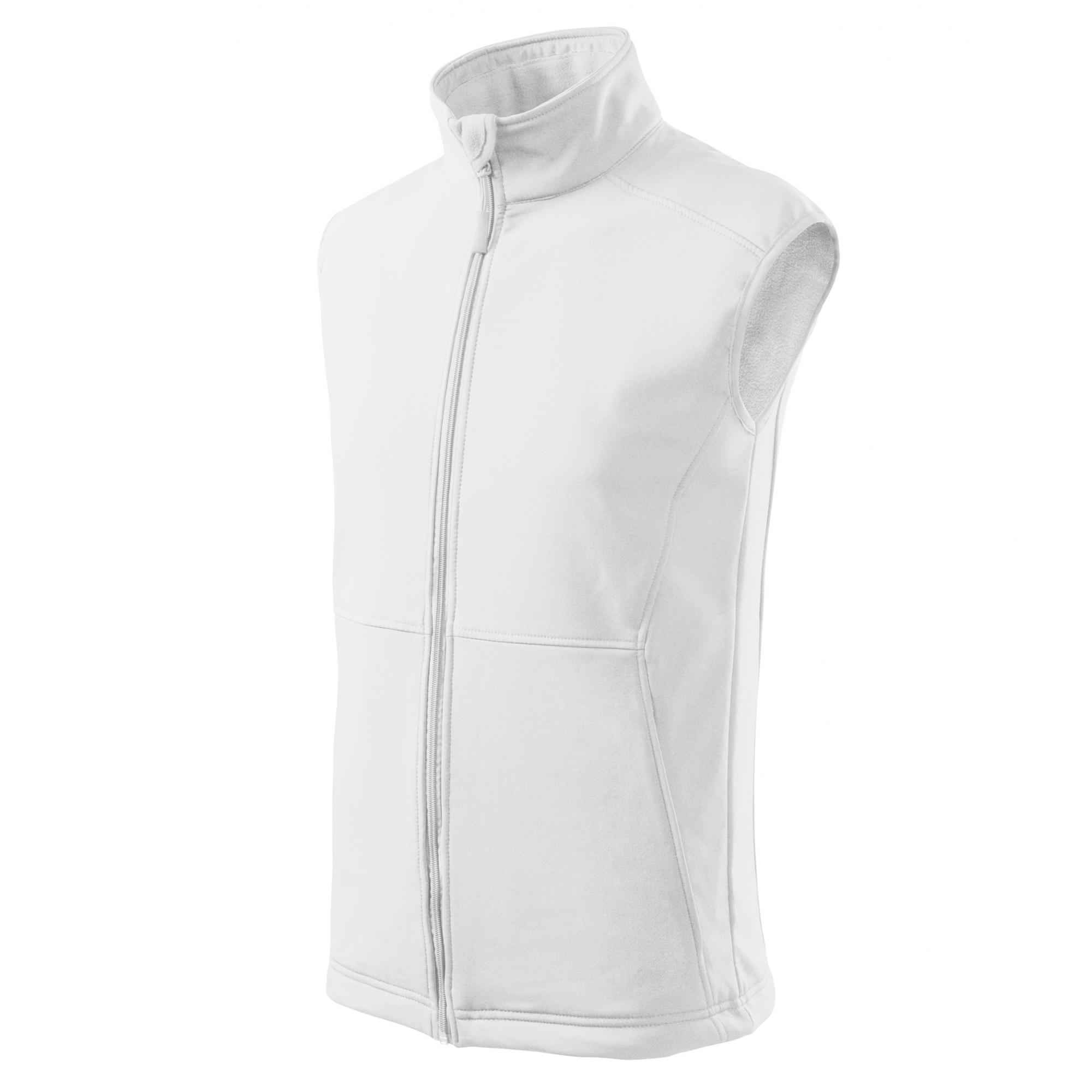 Vestă softshell pentru bărbaţi Vision 517 Alb