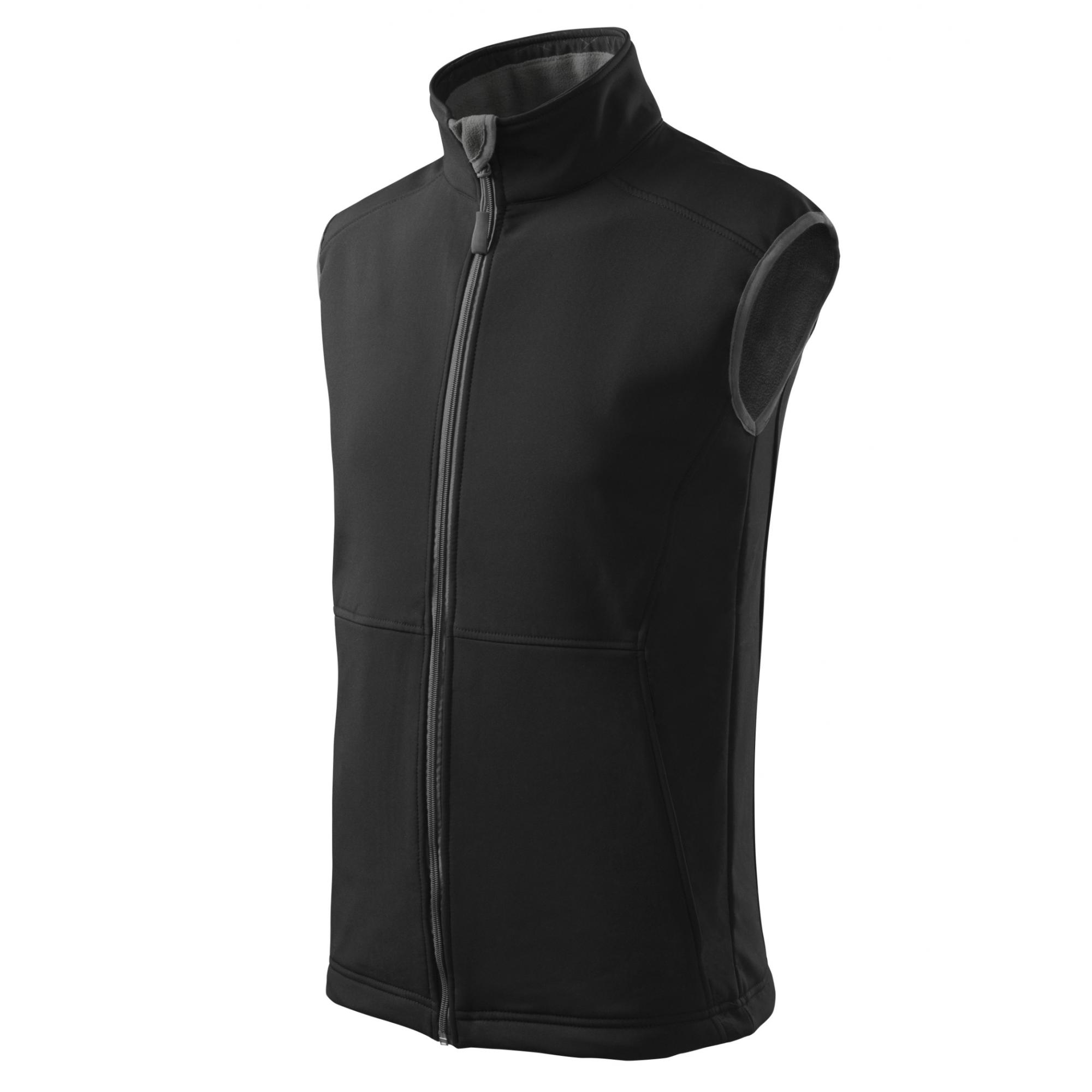 Vestă softshell pentru bărbaţi Vision 517 Negru