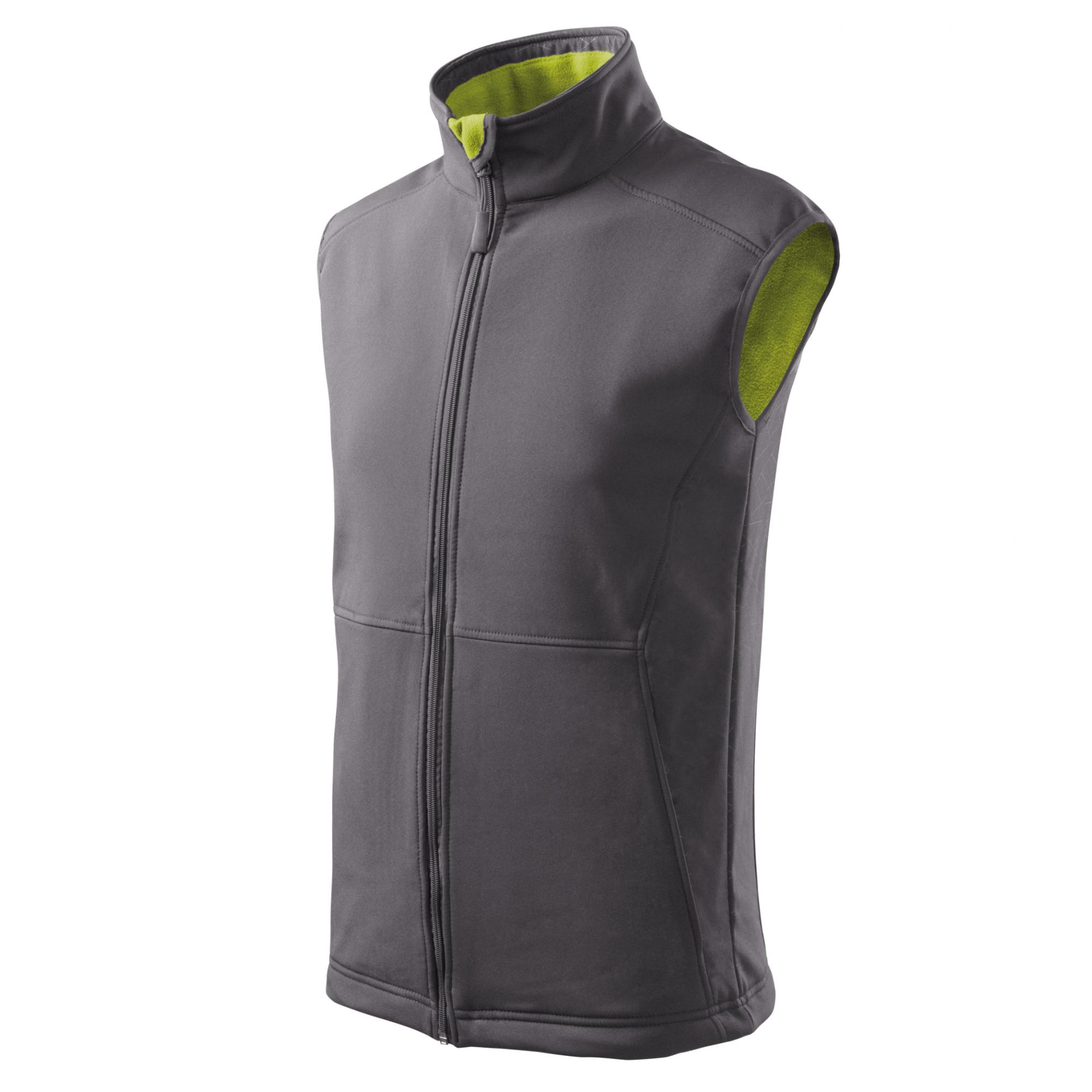 Vestă softshell pentru bărbaţi Vision 517 Gri metalic