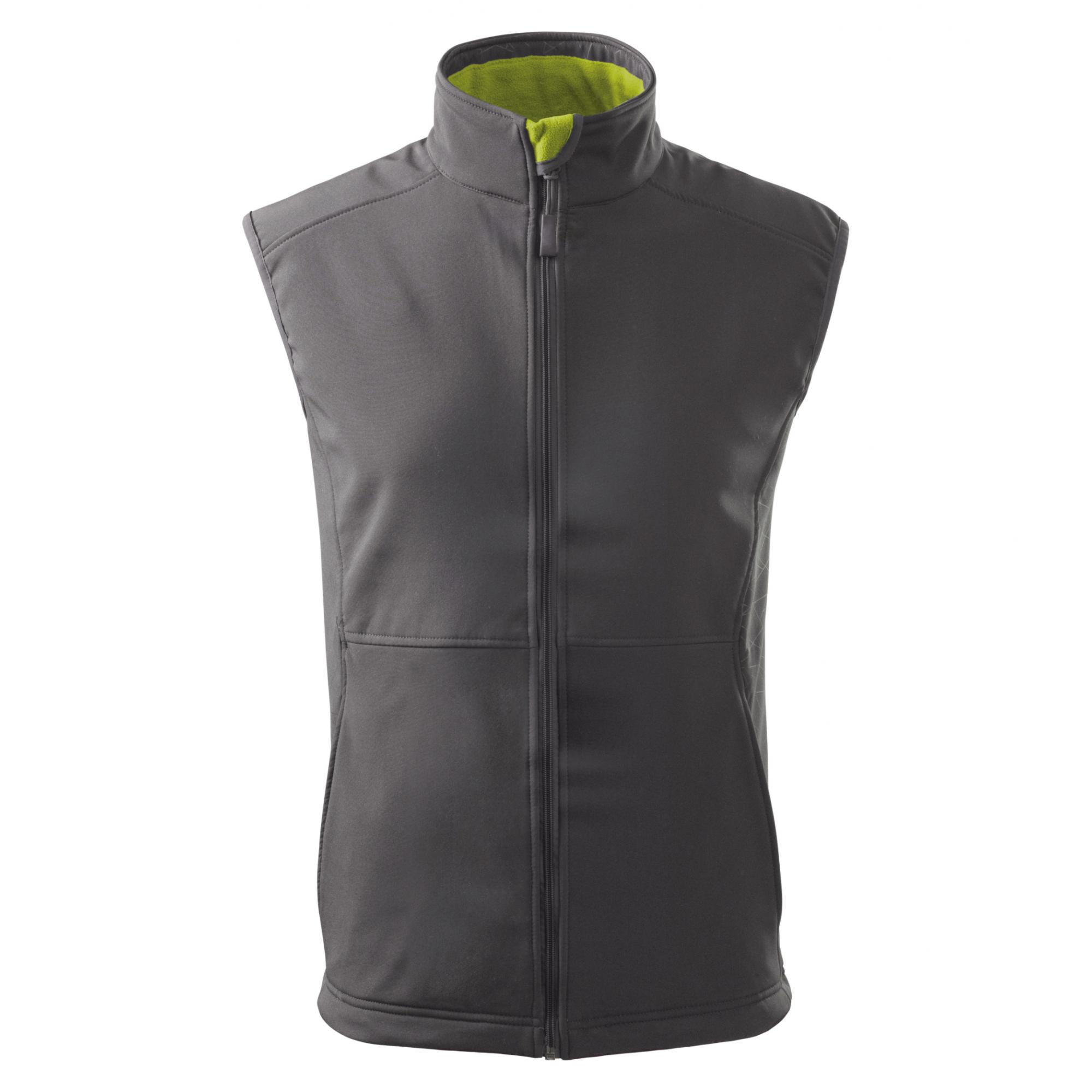 Vestă softshell pentru bărbaţi Vision 517 Gri metalic XXL