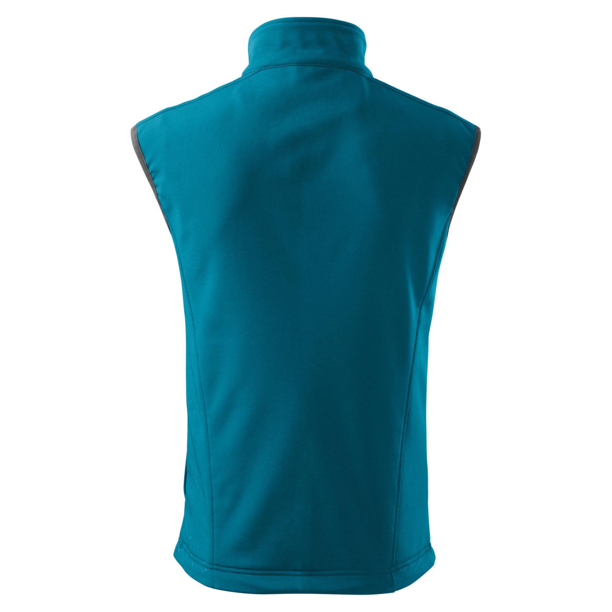 Vestă softshell pentru bărbaţi Vision 517 Turcoaz închis XXL