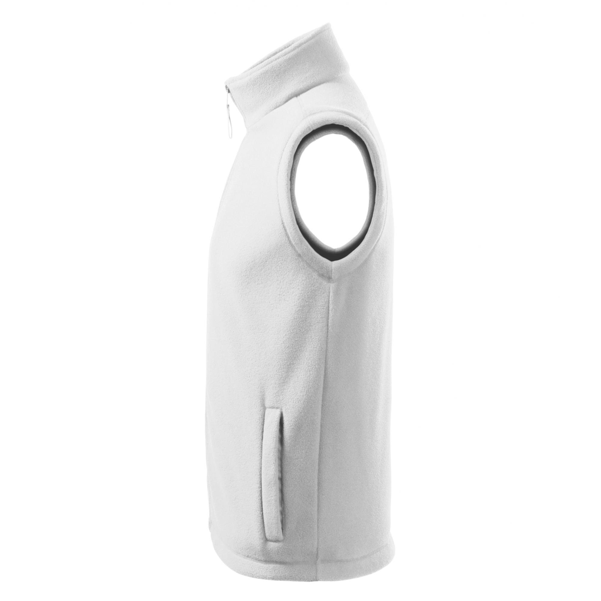 Fleece vestă unisex Next 518 Alb L