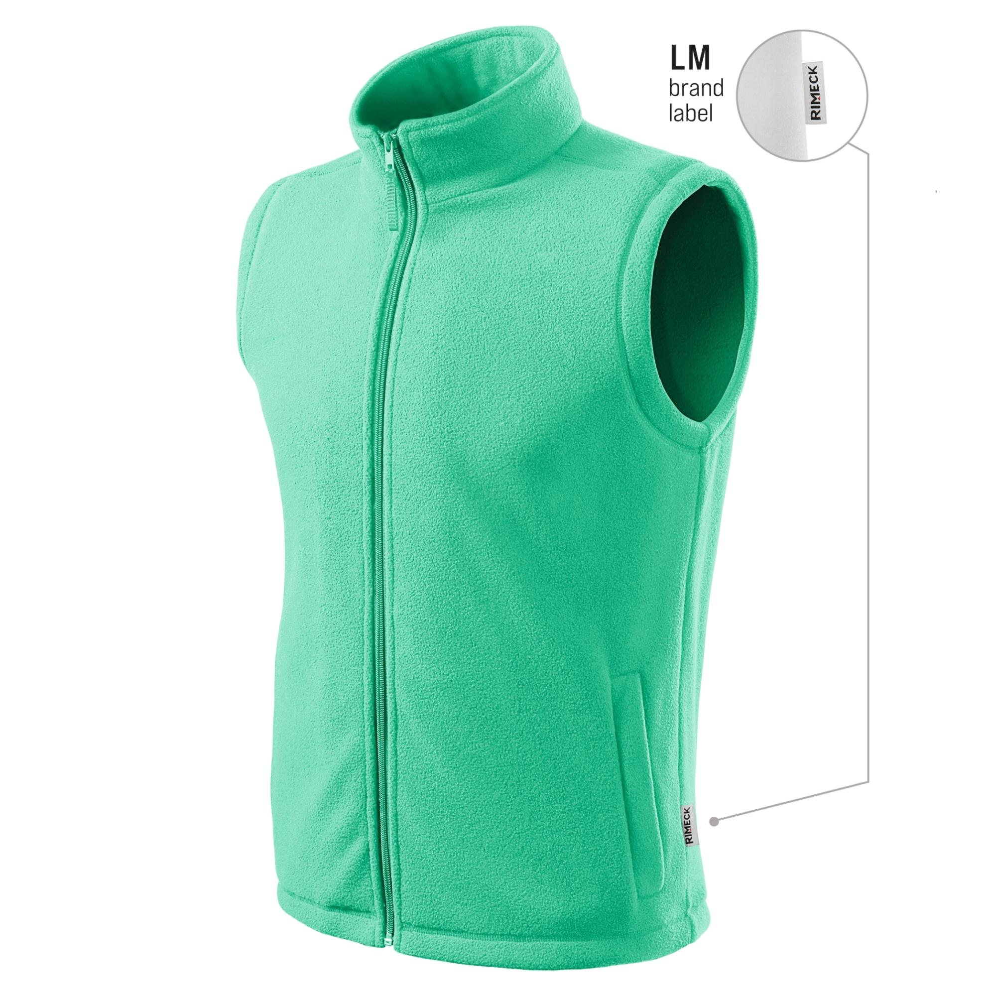 Fleece vestă unisex Next 518 verde mentă 95 (brand label)