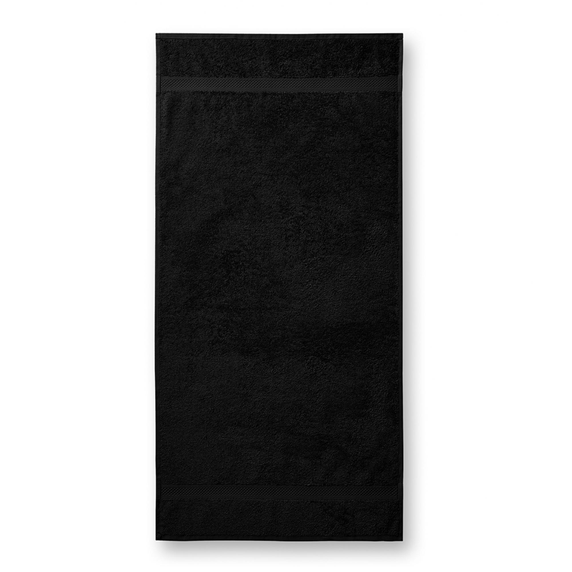 Prosop de baie unisex Terry Bath Towel 905 Negru