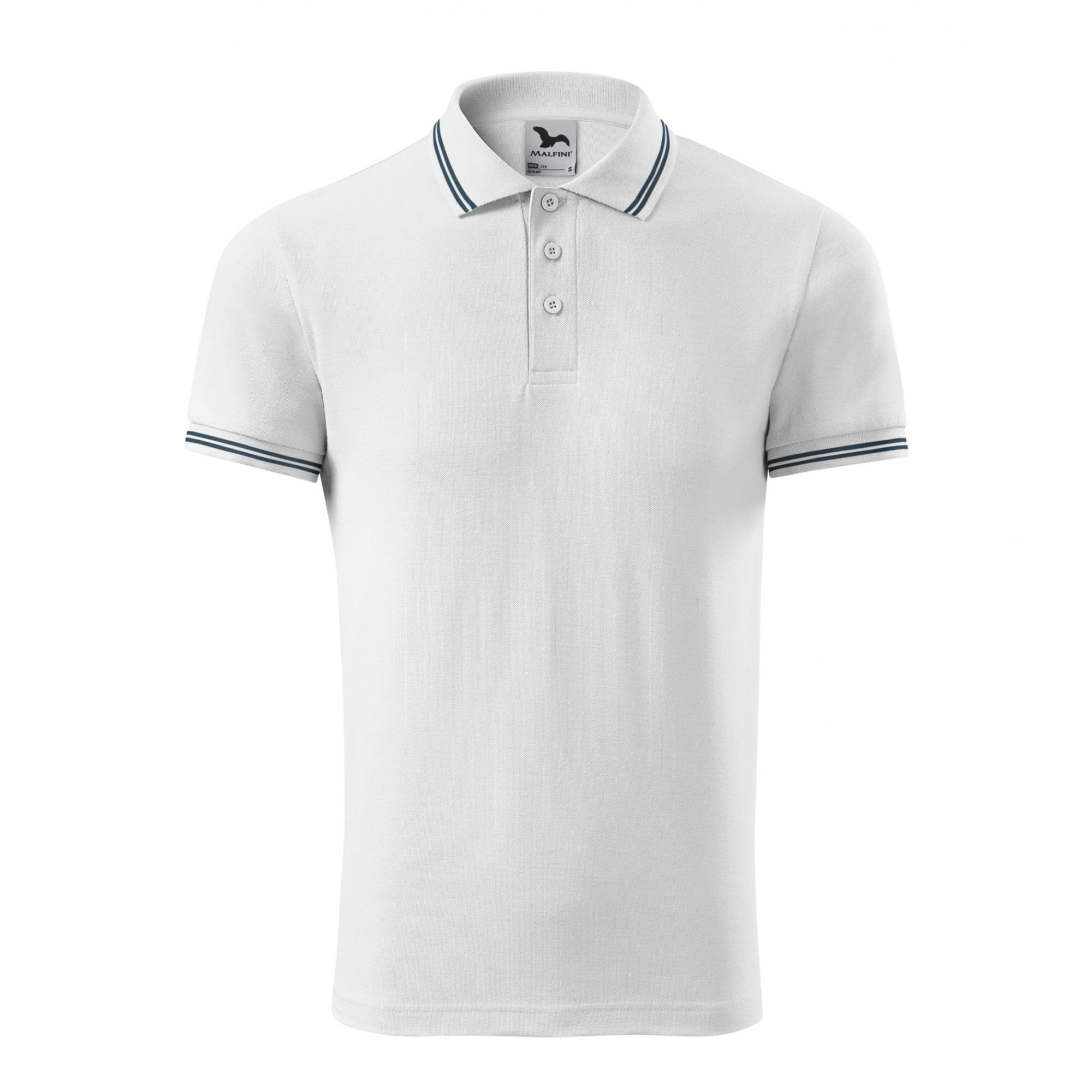 Tricou polo pentru bărbaţi Urban 219 Alb L