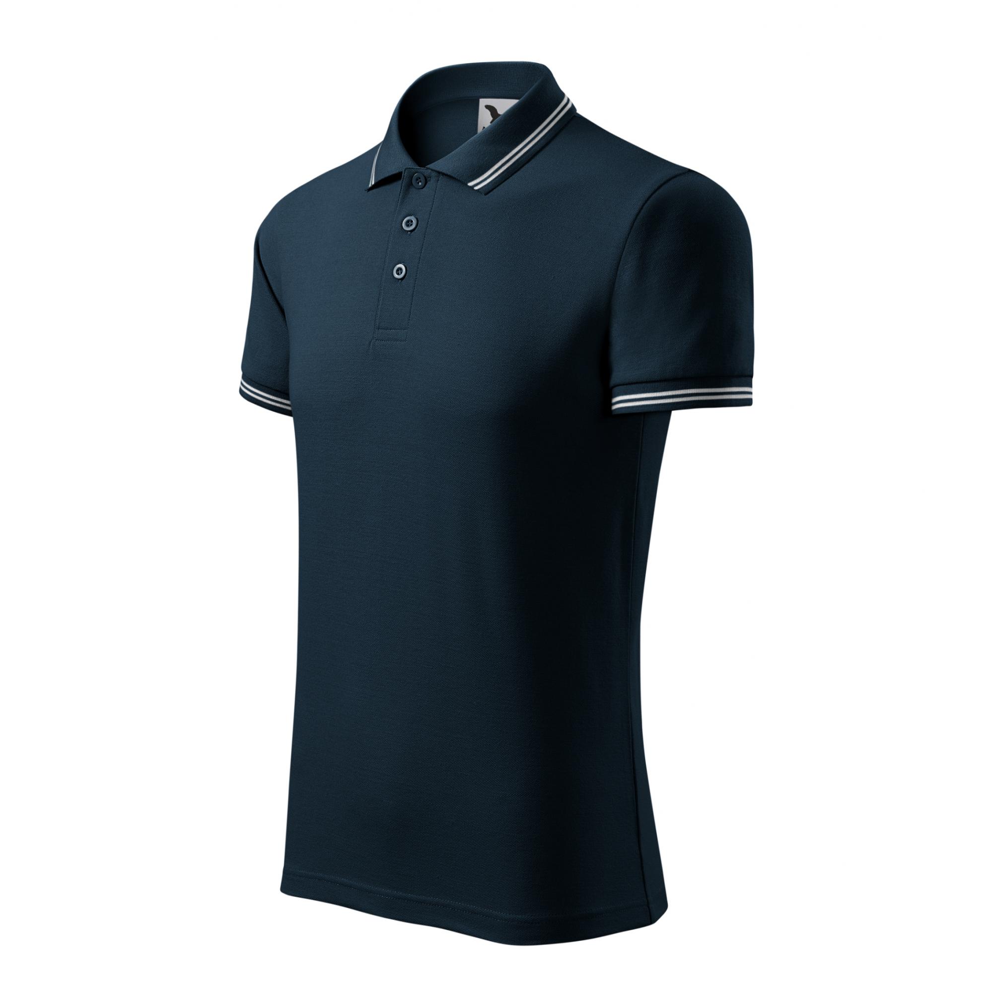 Tricou polo pentru bărbaţi Urban 219 Albastru marin 3XL