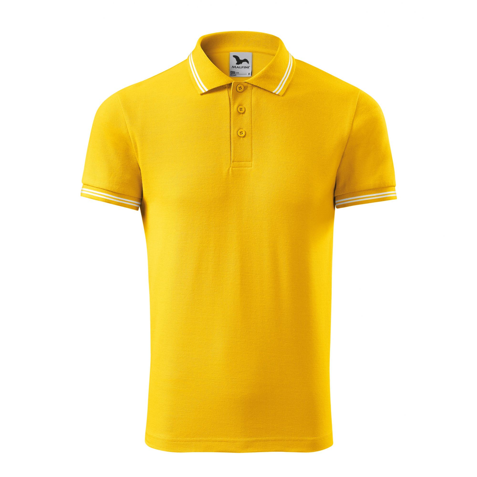 Tricou polo pentru bărbaţi Urban 219 Galben XL