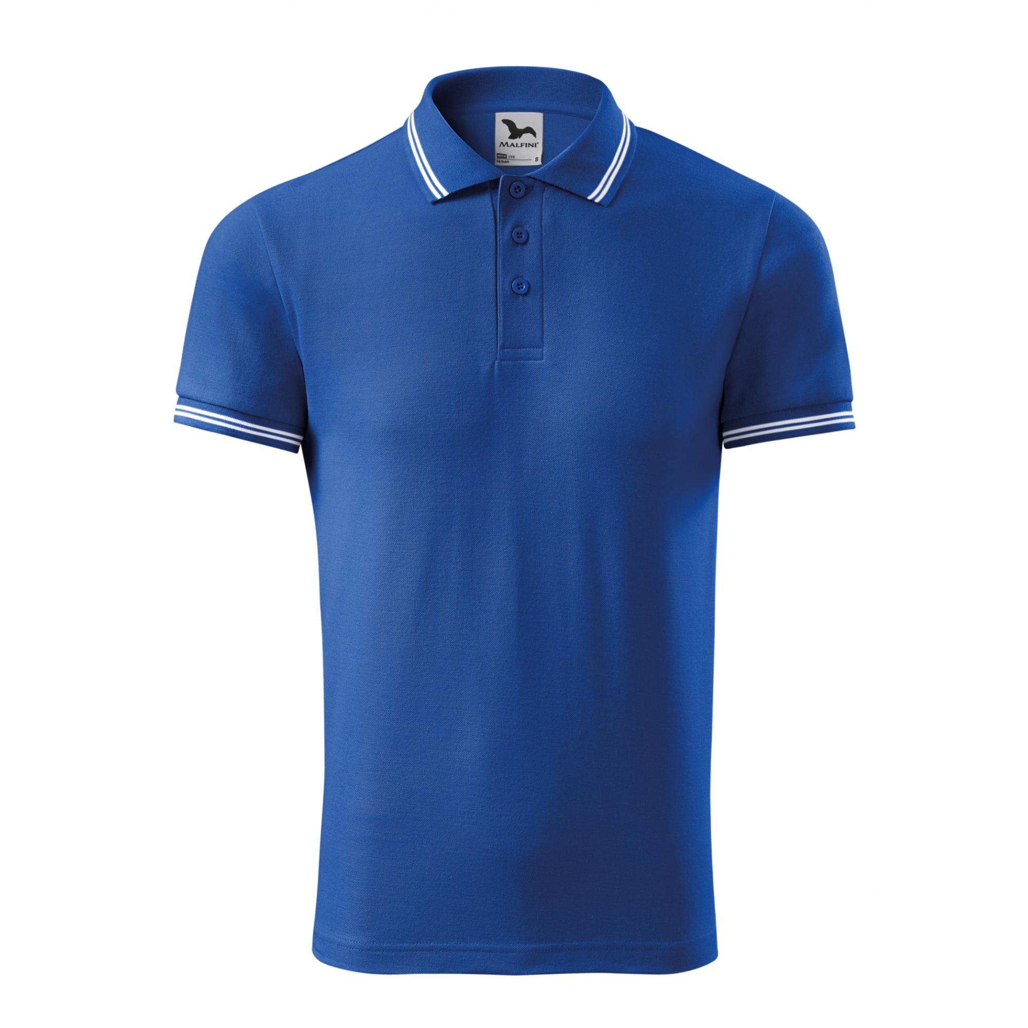 Tricou polo pentru bărbaţi Urban 219 Albastru regal XXL