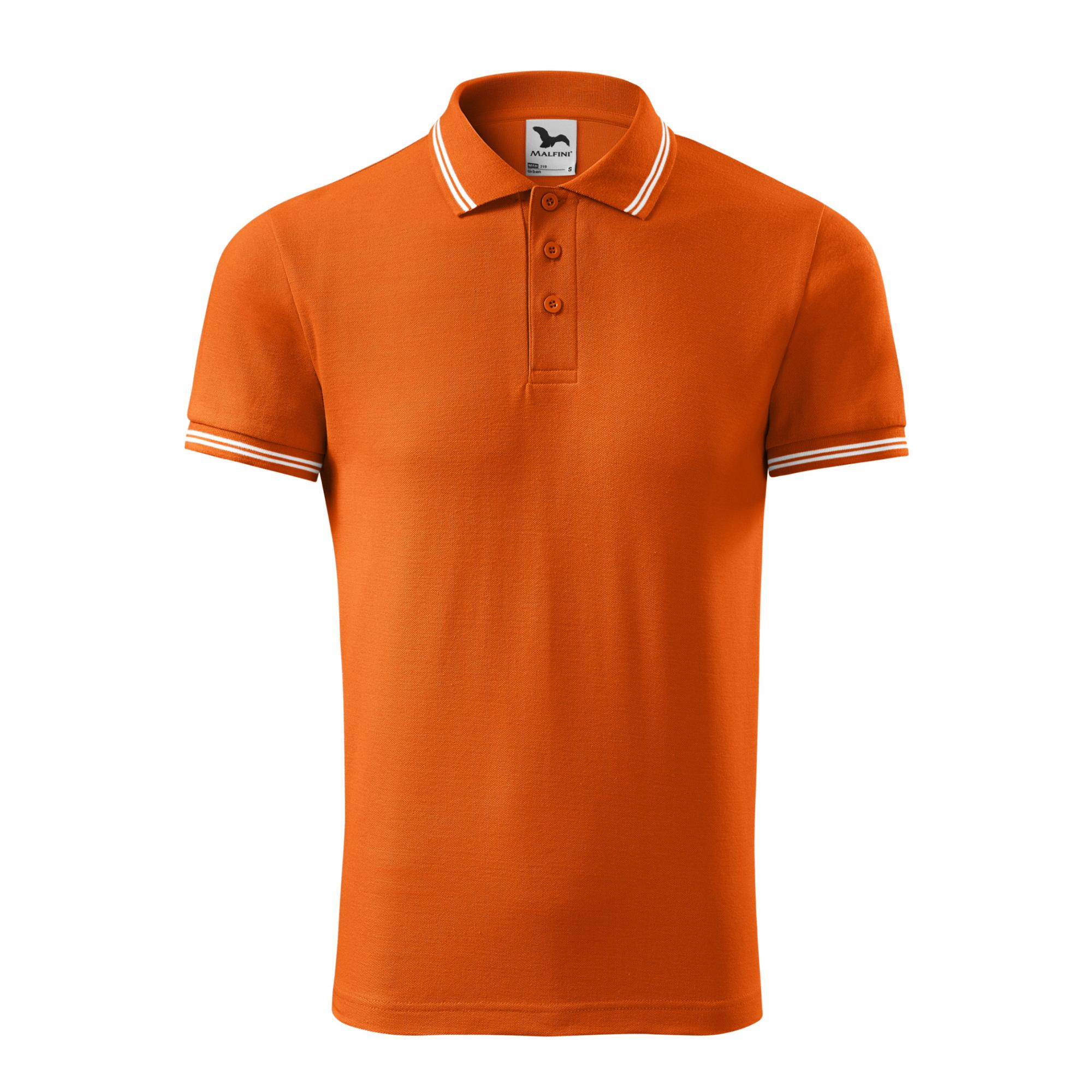 Tricou polo pentru bărbaţi Urban 219 Portocaliu XXL