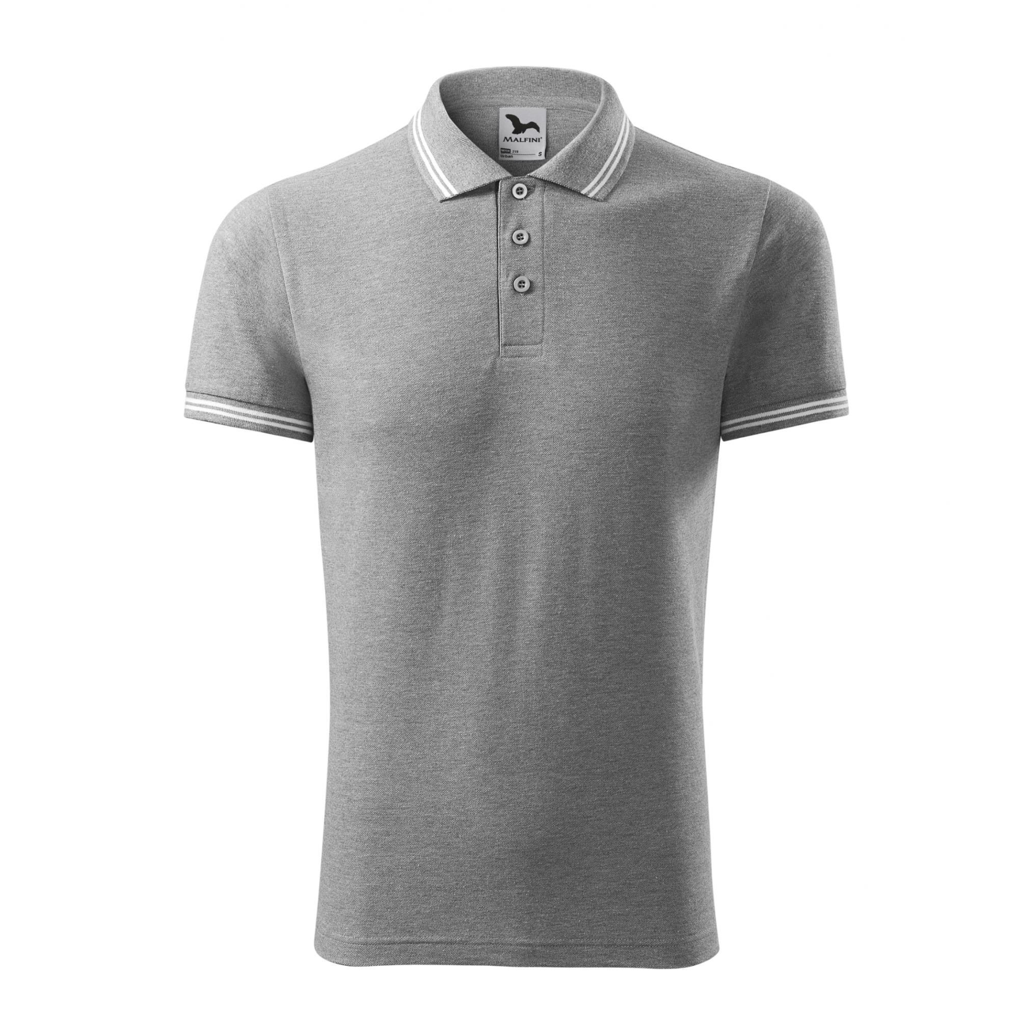 Tricou polo pentru bărbaţi Urban 219 Gri inchis L