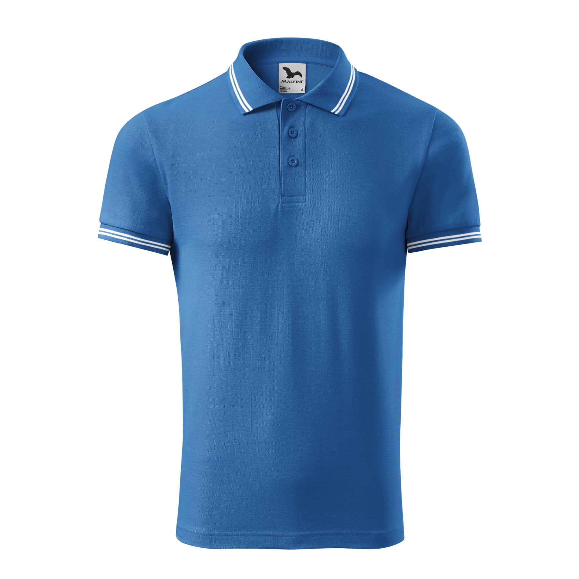 Tricou polo pentru bărbaţi Urban 219 Albastru azuriu L