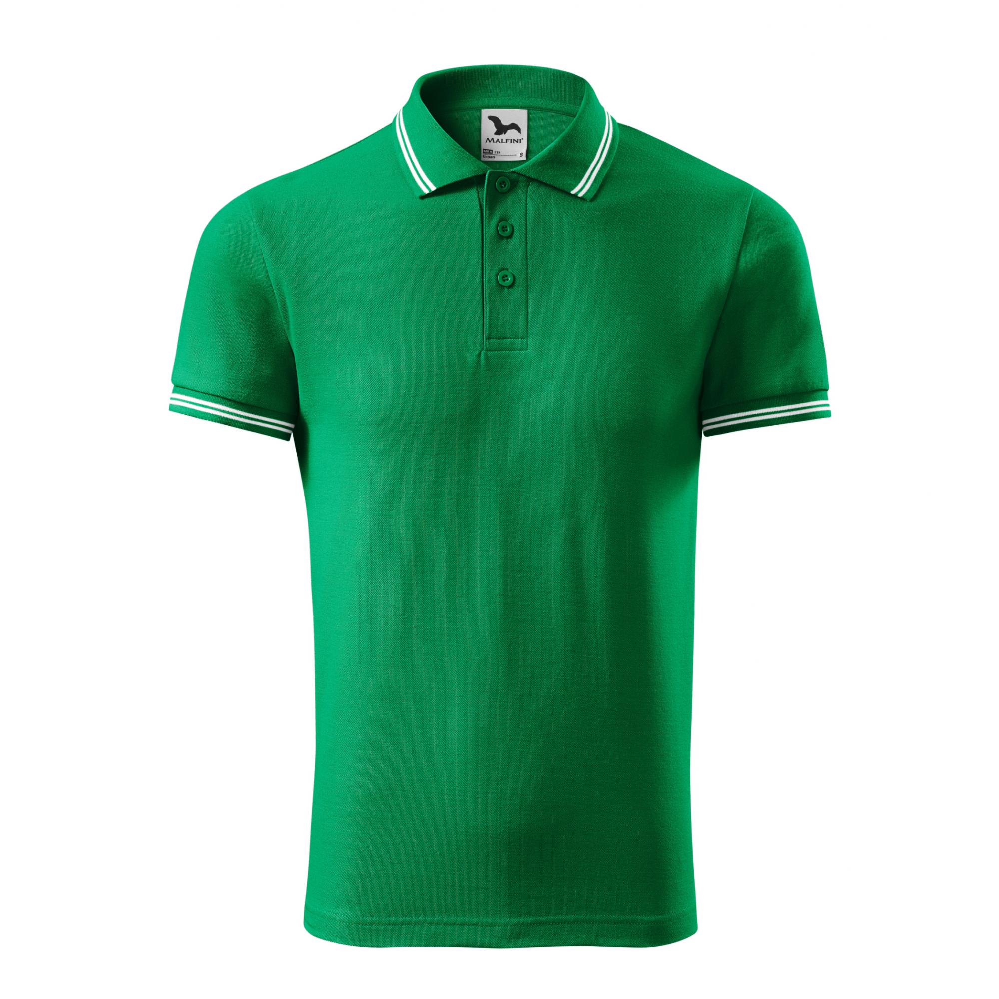 Tricou polo pentru bărbaţi Urban 219 Verde mediu L