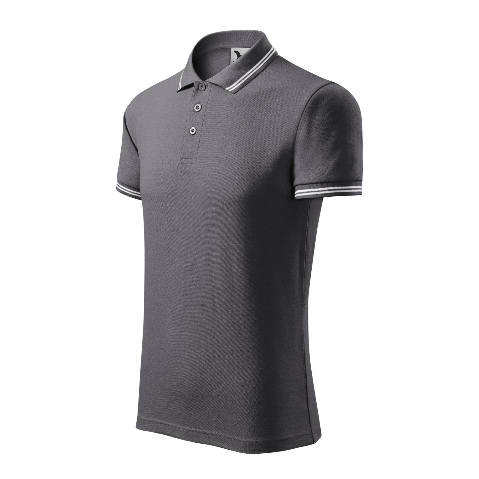 Tricou polo pentru bărbaţi Urban 219 Gri metalic XL